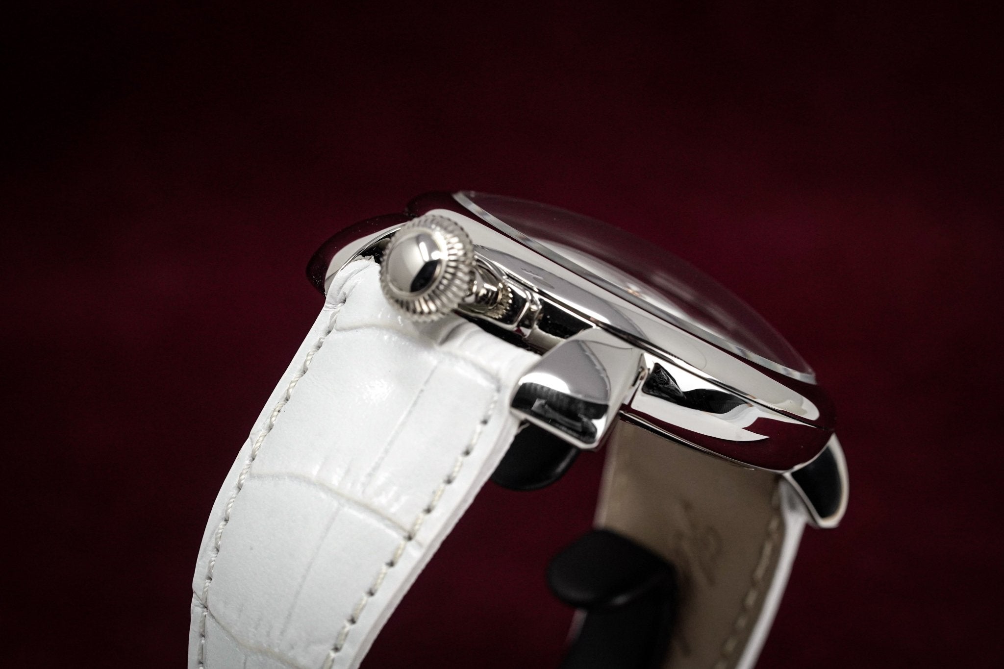 GaGà Milano Watch Hand Winding Manuale 48MM White Rose Gold-GR8 Sunglasses