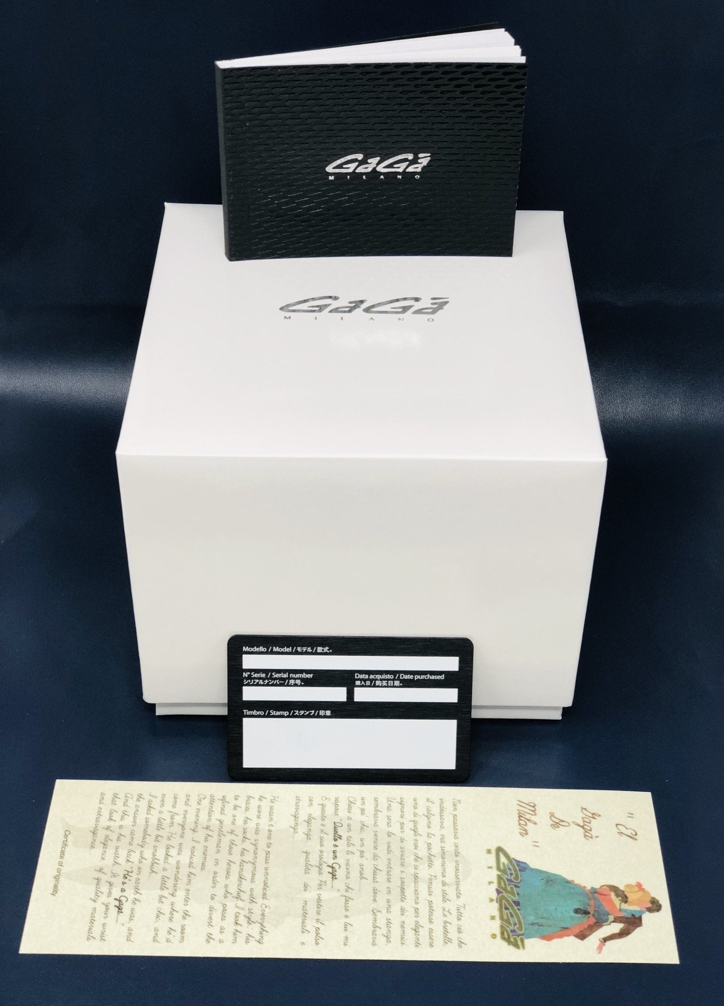 GaGà Milano Watch Hand Winding Manuale 48MM White Rose Gold-GR8 Sunglasses