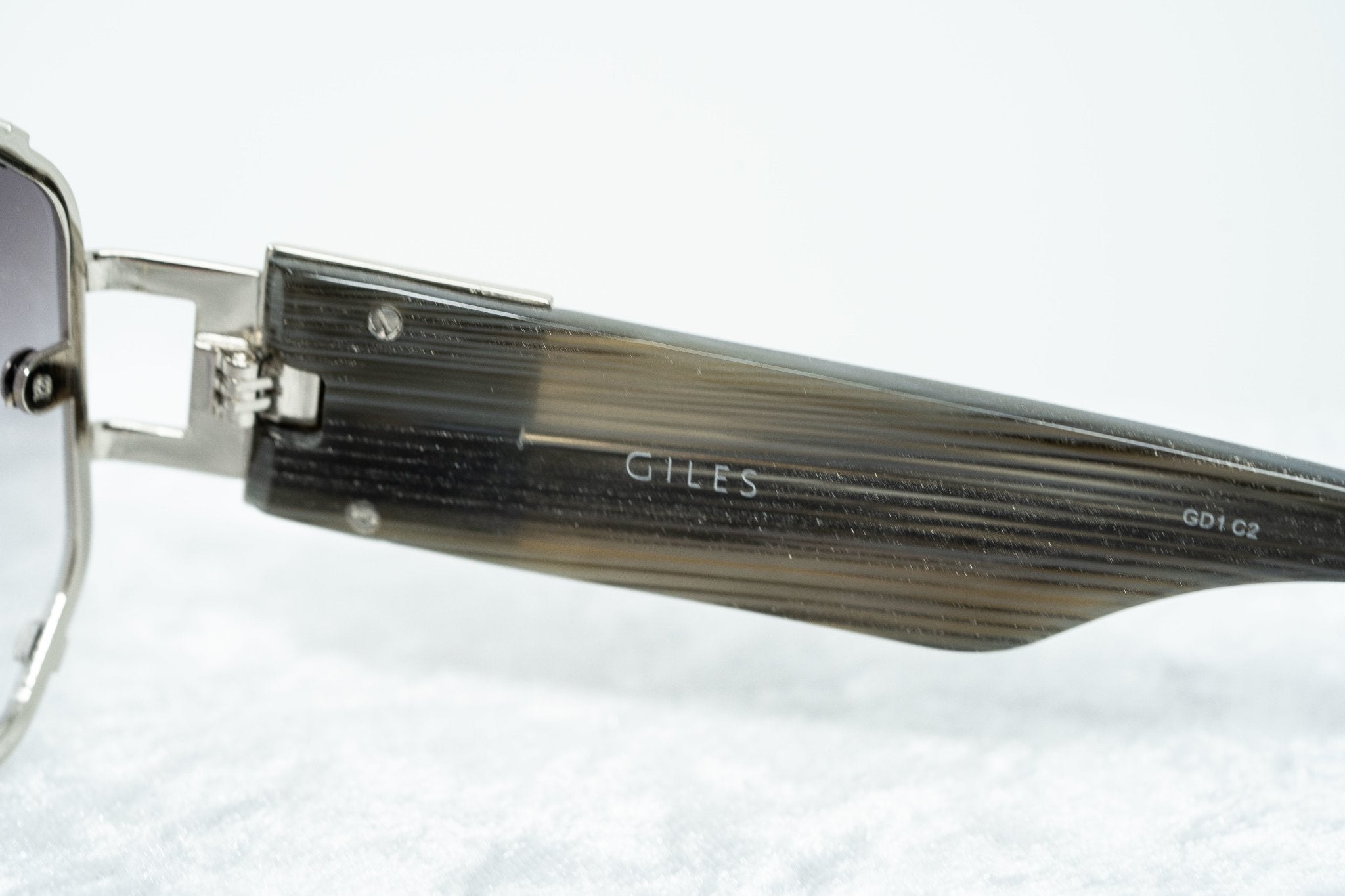 Giles Deacon Sunglasses Shield Silver and Grey-GR8 Sunglasses