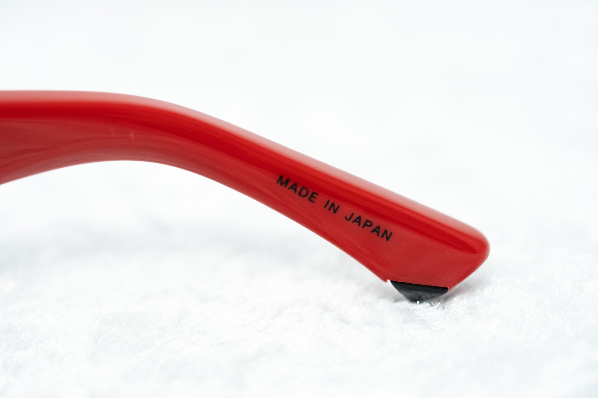 Giles Deacon Sunglasses Shield Red and Dark Grey-GR8 Sunglasses