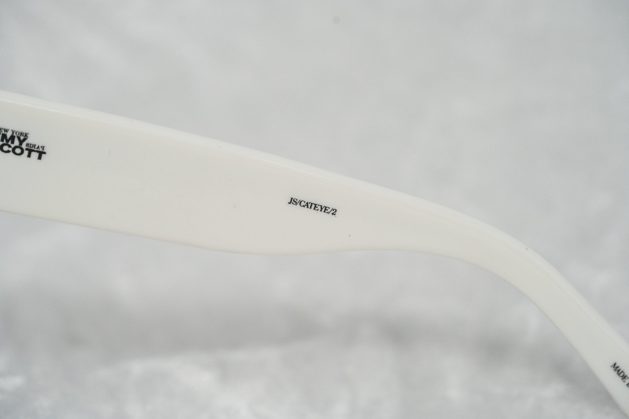 Jeremy Scott Sunglasses Cat Eye Multicoloured Bars and Grey-GR8 Sunglasses