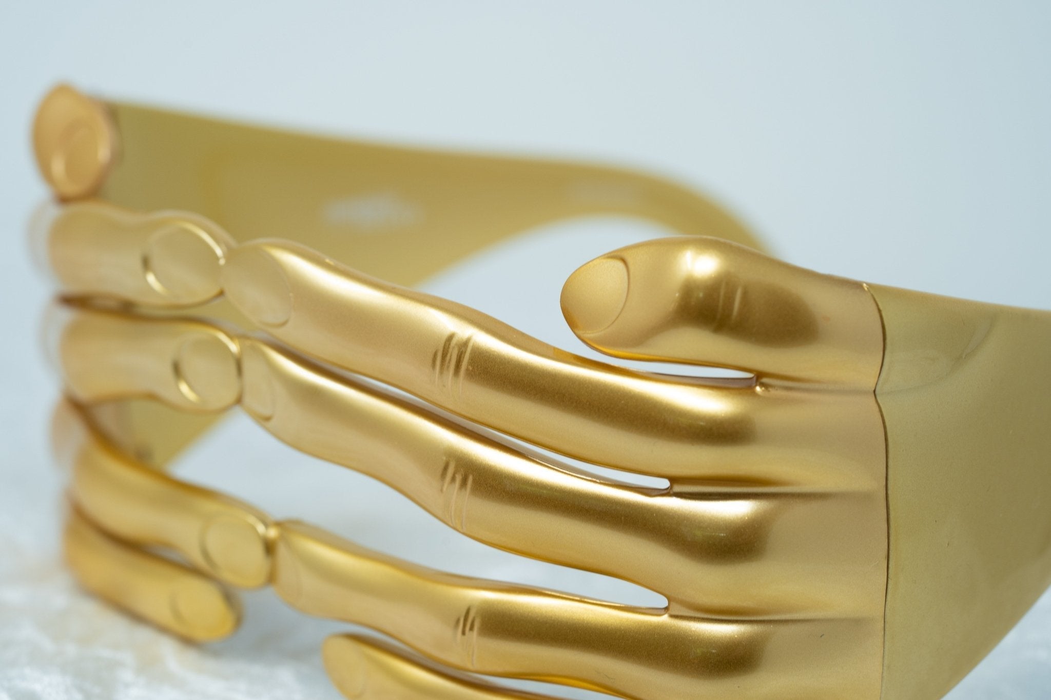 Jeremy Scott Sunglasses Hands Metallic Gold-GR8 Sunglasses