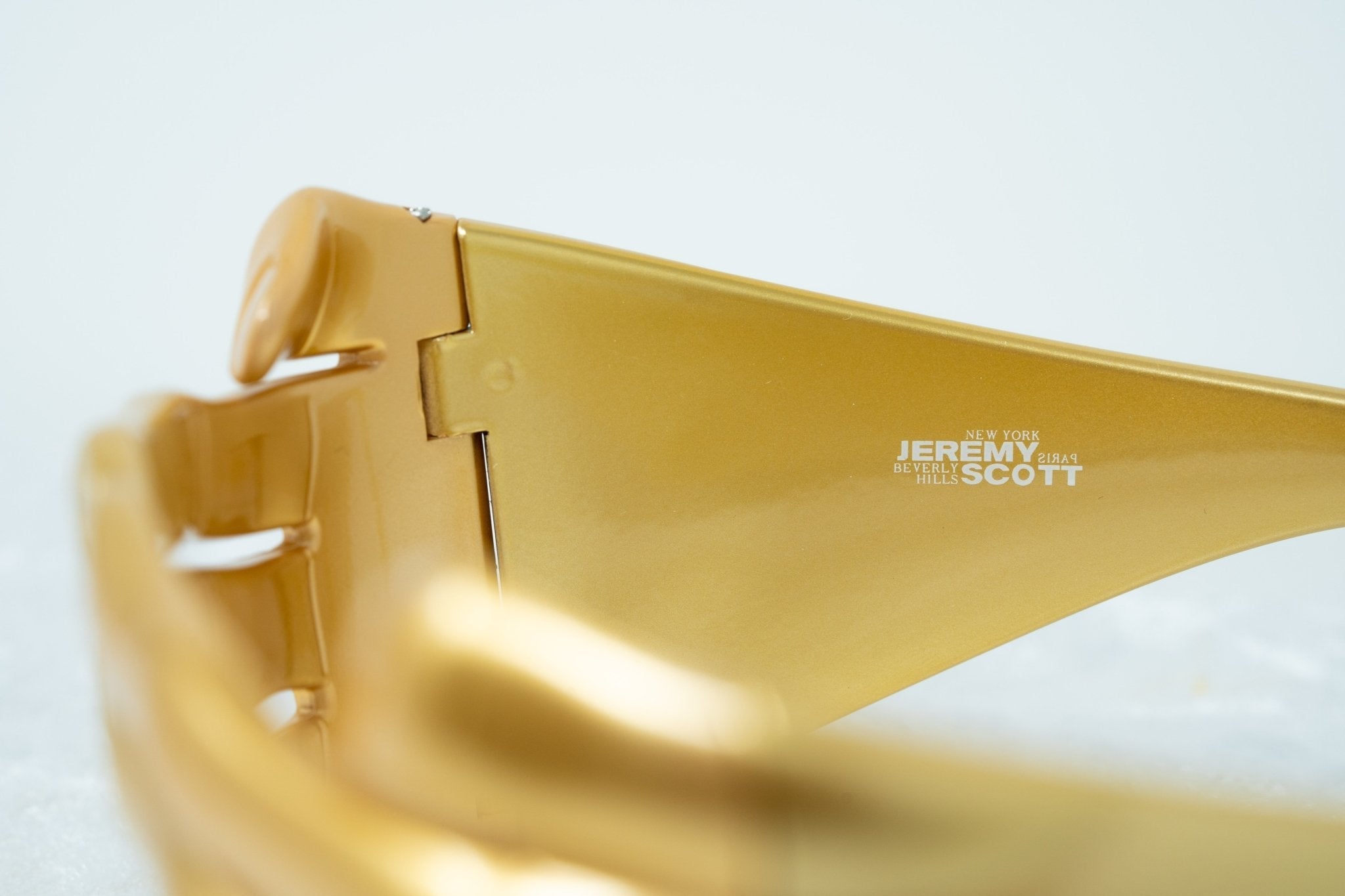 Jeremy Scott Sunglasses Hands Metallic Gold-GR8 Sunglasses
