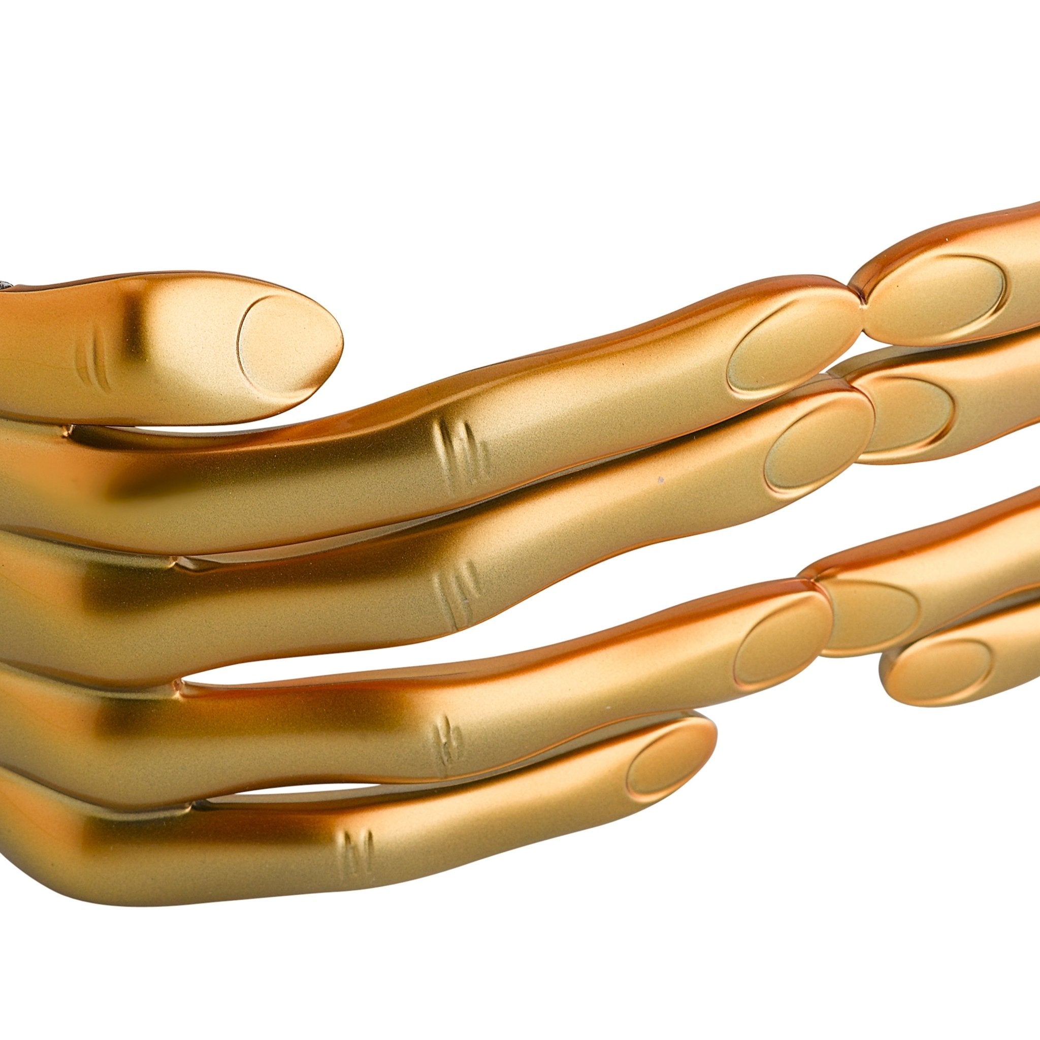 Jeremy Scott Sunglasses Hands Metallic Gold-GR8 Sunglasses