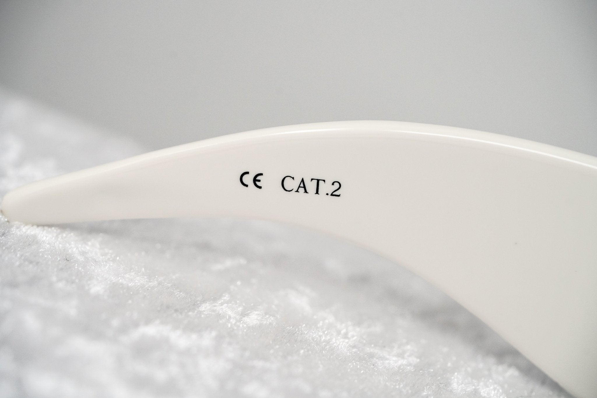 Jeremy Scott Sunglasses Rectangular White and Grey-GR8 Sunglasses