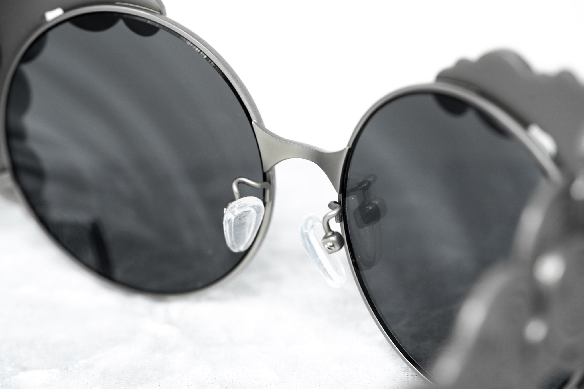 Khaleda And Fahad Ladies Sunglasses Cat Eyes Silver and Platinum KR2C2SUN-GR8 Sunglasses