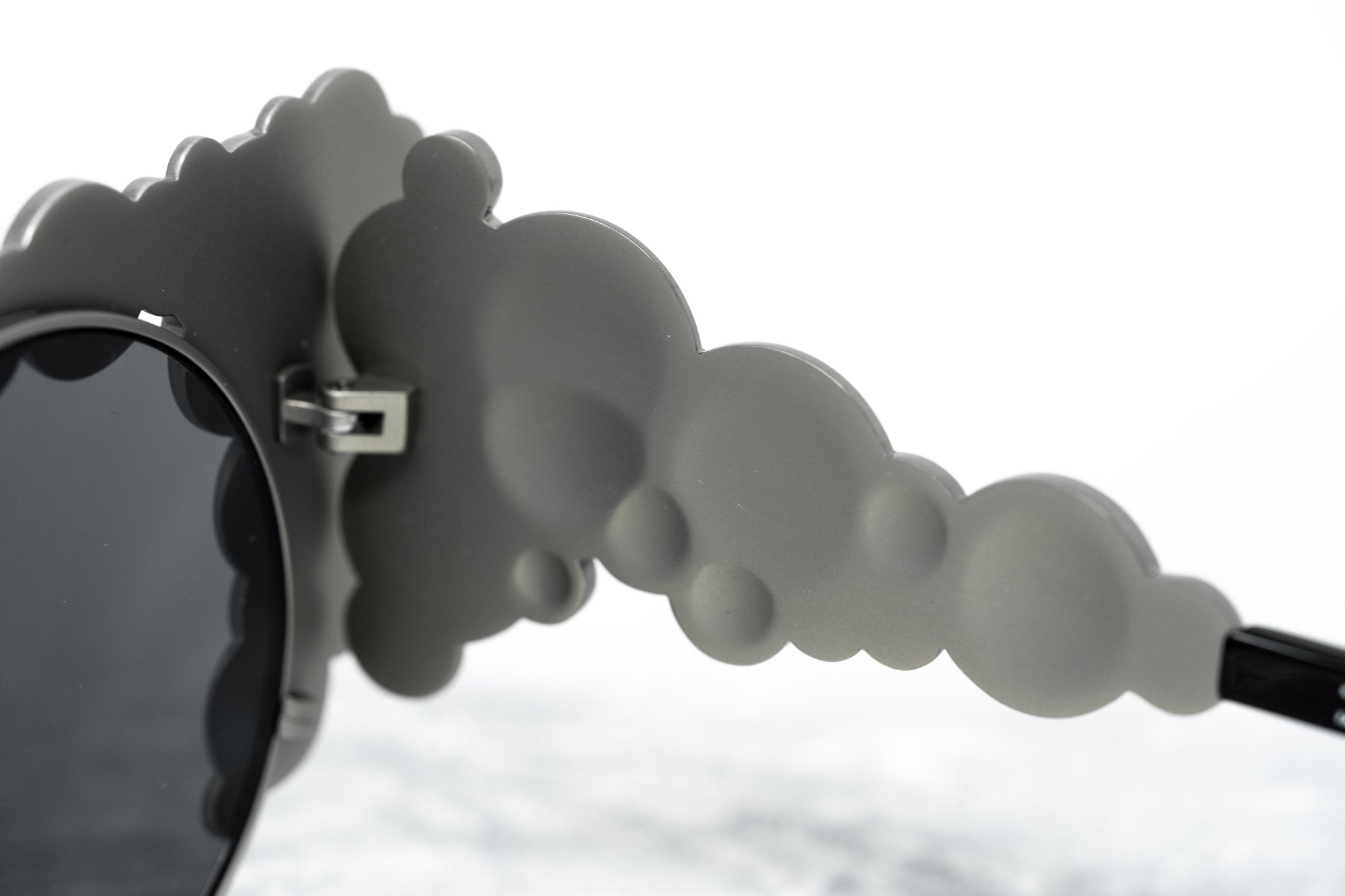 Khaleda And Fahad Ladies Sunglasses Cat Eyes Silver and Platinum KR2C2SUN-GR8 Sunglasses