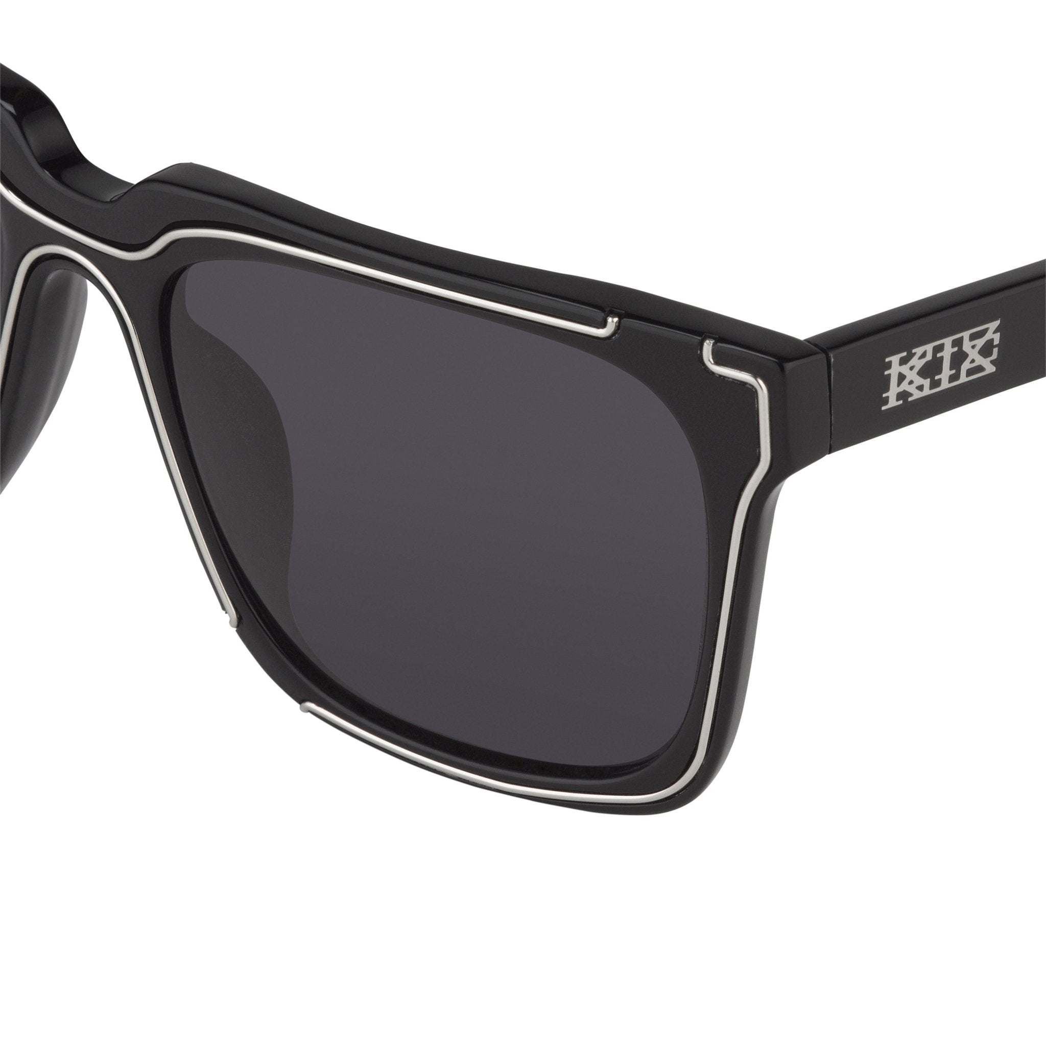 Kokon To Zai Sunglasses D-Frame Black and Grey KTZ14C1SUN-GR8 Sunglasses