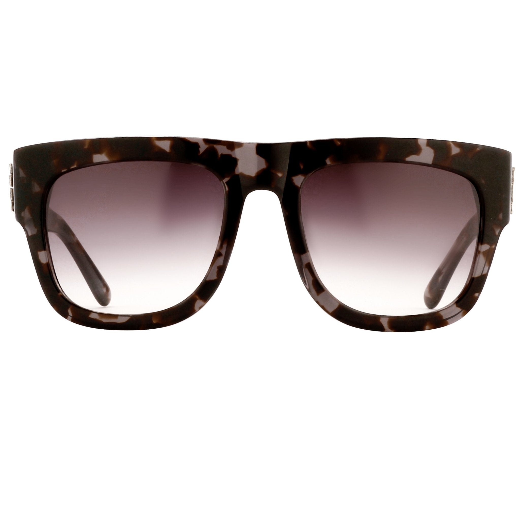 Kokon To Zai Sunglasses D-Frame Black Tortoiseshell and Grey-GR8 Sunglasses