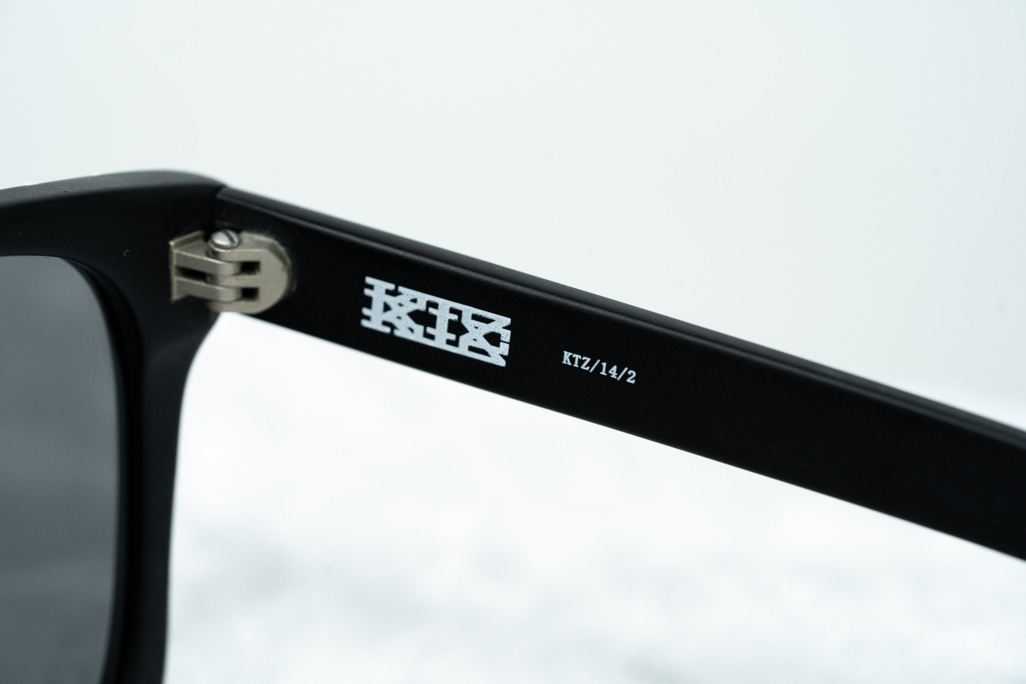 Kokon To Zai Sunglasses D-Frame Black and Silver KTZ14C2SUN-GR8 Sunglasses