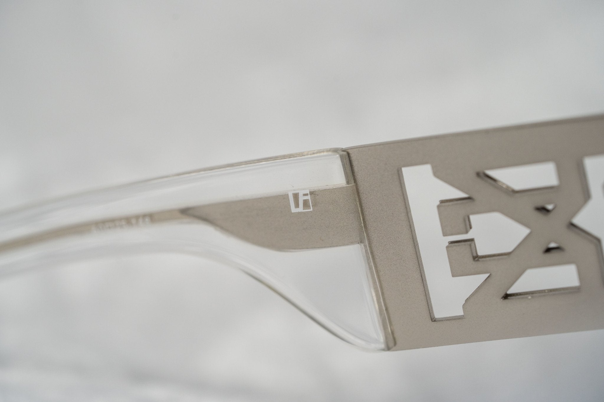 Kokon To Zai Sunglasses Oversized Clear and Silver-GR8 Sunglasses