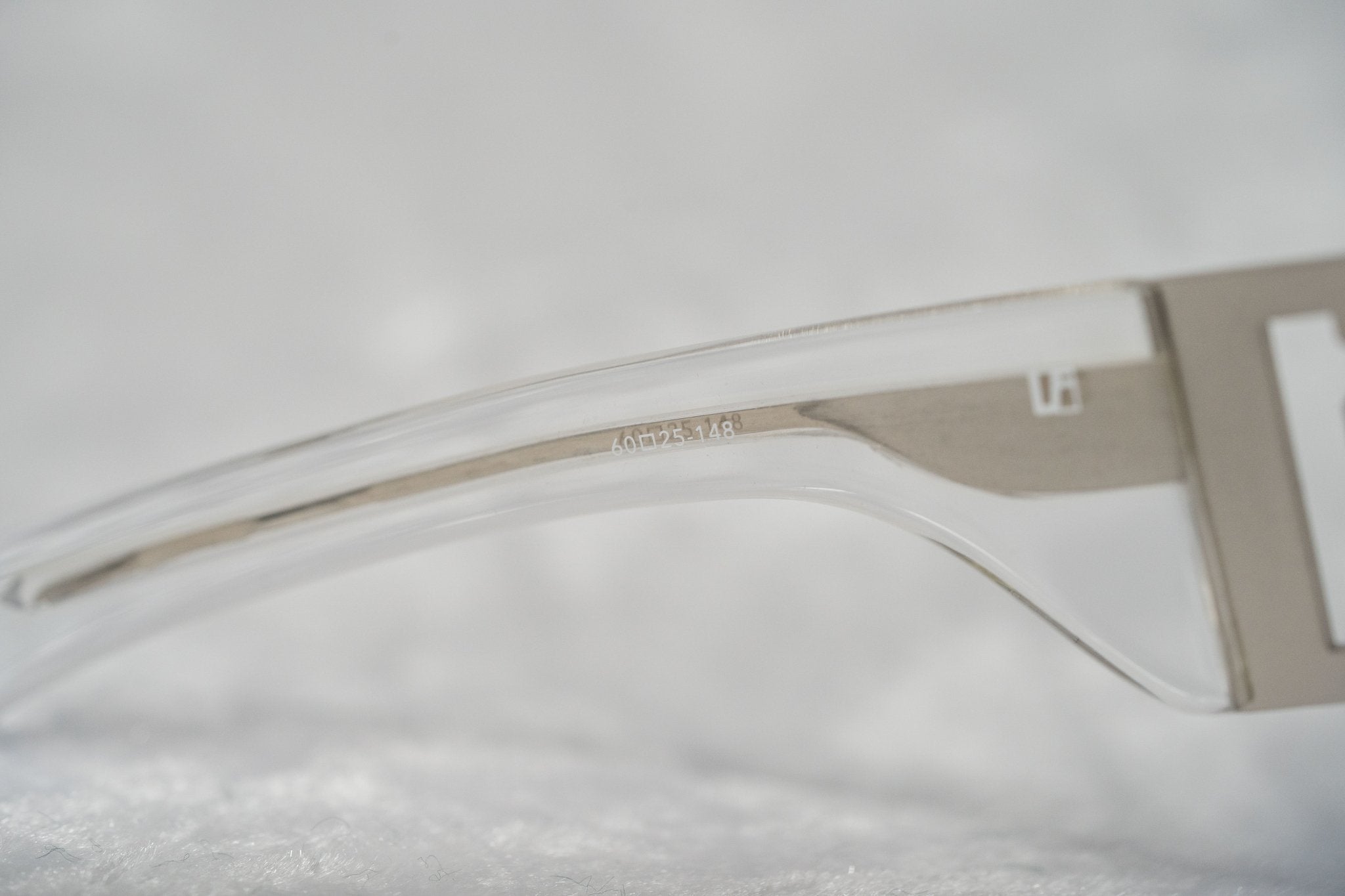 Kokon To Zai Sunglasses Oversized Clear and Silver-GR8 Sunglasses