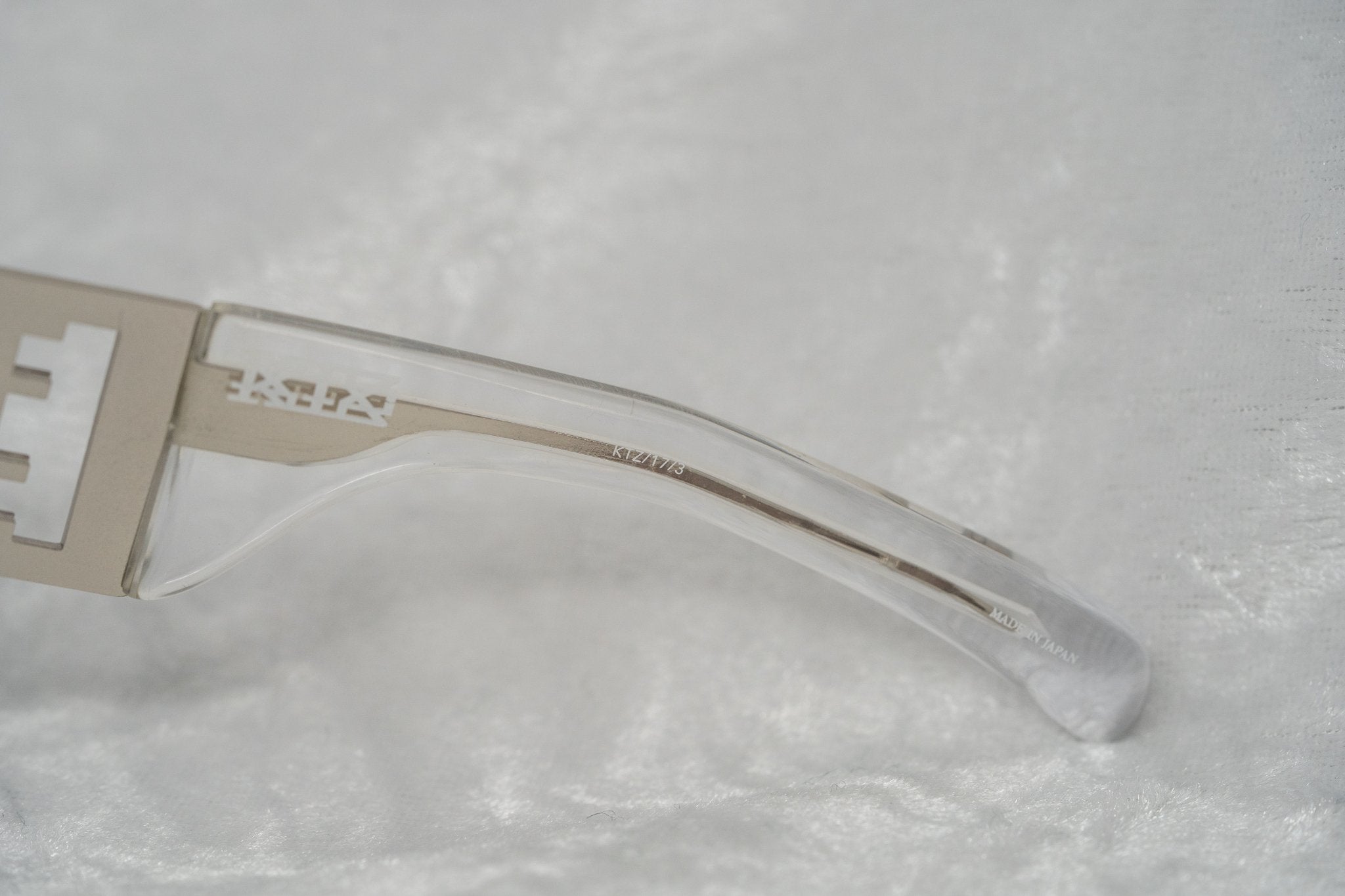 Kokon To Zai Sunglasses Oversized Clear and Silver-GR8 Sunglasses