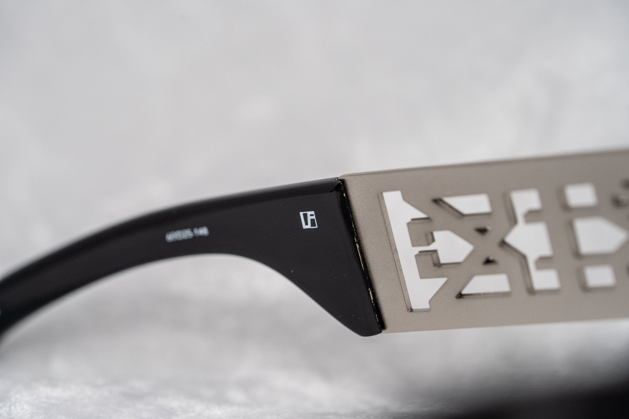 Kokon To Zai Ladies Sunglasses Oversized Glossy Black and Grey KTZ17C1SUN-GR8 Sunglasses