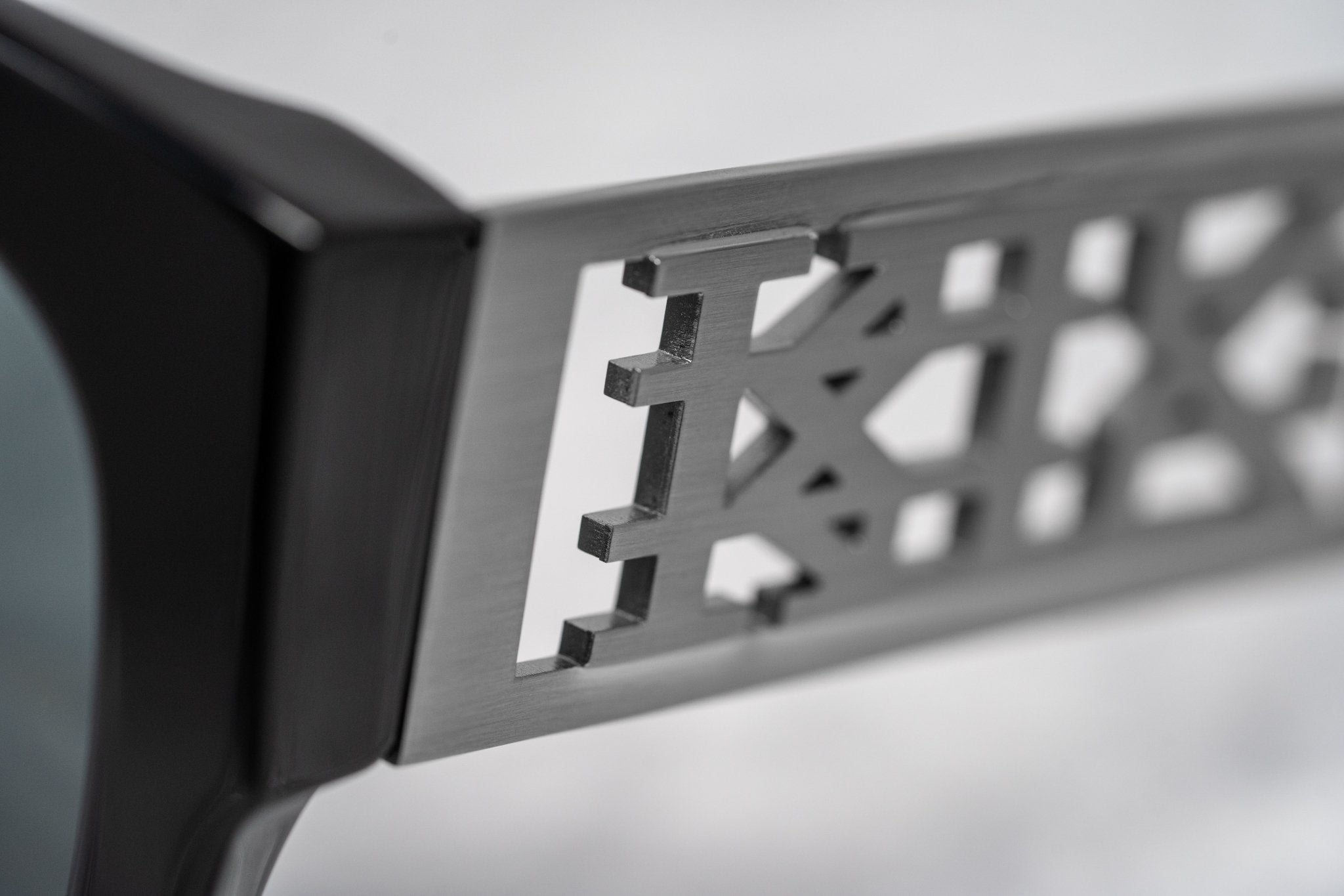 Kokon To Zai Ladies Sunglasses Oversized Glossy Black and Grey KTZ17C1SUN-GR8 Sunglasses