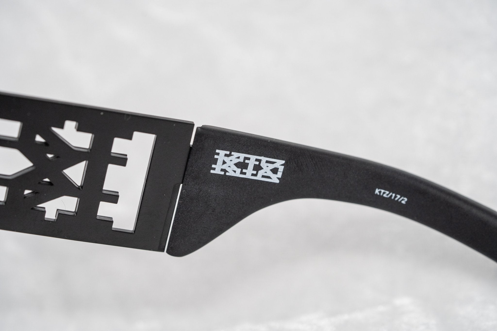Kokon To Zai Sunglasses Oversized Matte Black and Silver-GR8 Sunglasses