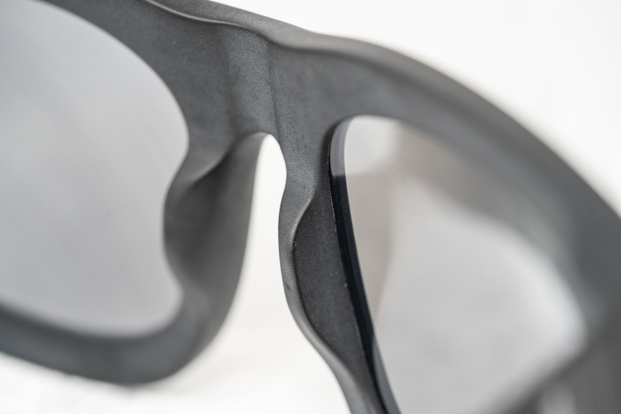 Kokon To Zai Sunglasses Oversized Matte Black and Silver-GR8 Sunglasses