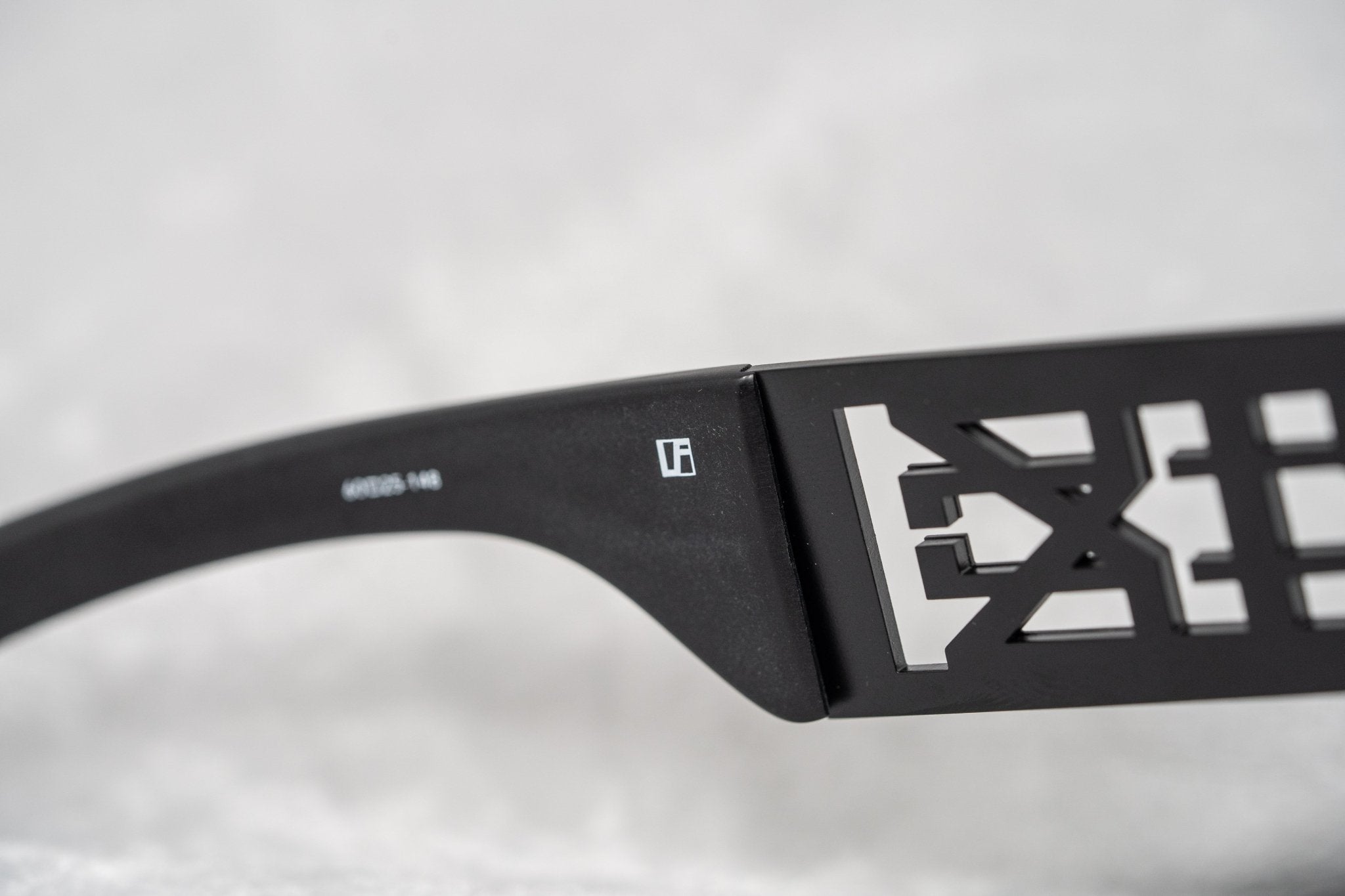 Kokon To Zai Sunglasses Oversized Matte Black and Silver-GR8 Sunglasses