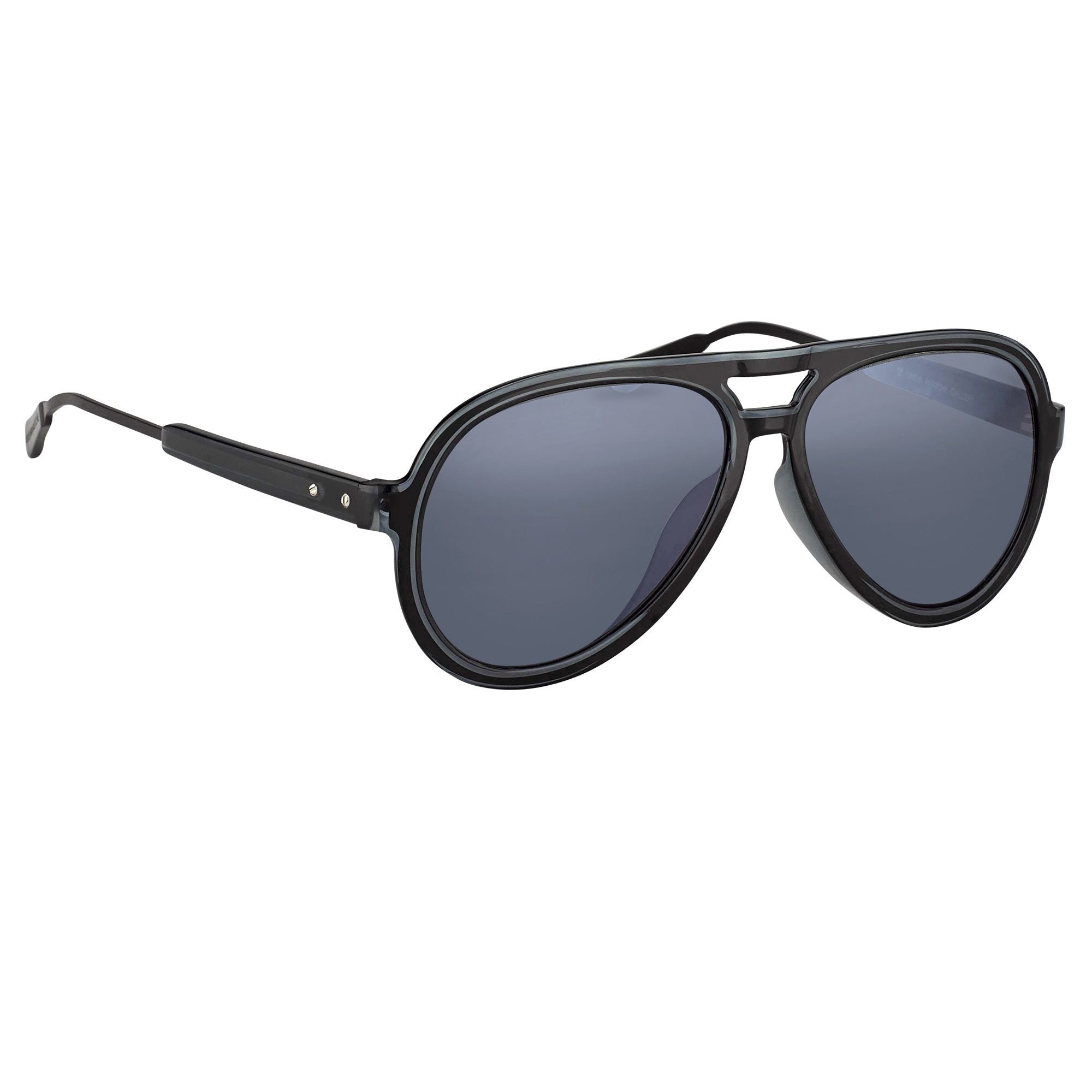 Kris Van Assche Men's Sunglasses Black and Blue KVA78C5SUN-GR8 Sunglasses