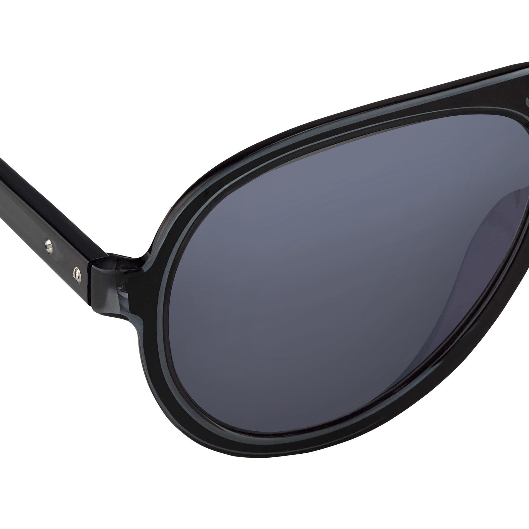 Kris Van Assche Men's Sunglasses Black and Blue KVA78C5SUN-GR8 Sunglasses