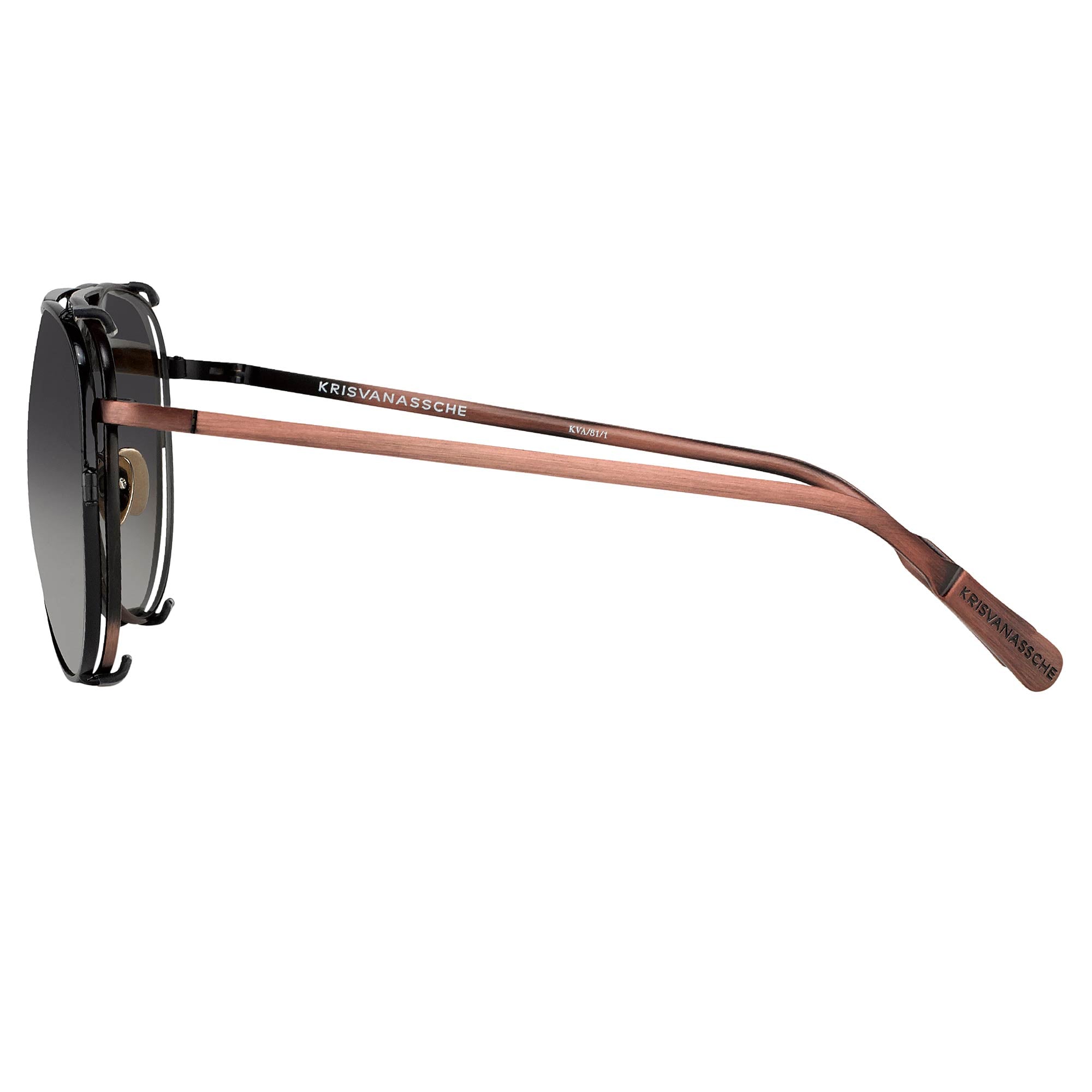 Kris Van Assche Sunglasses Bronze and Brown-GR8 Sunglasses