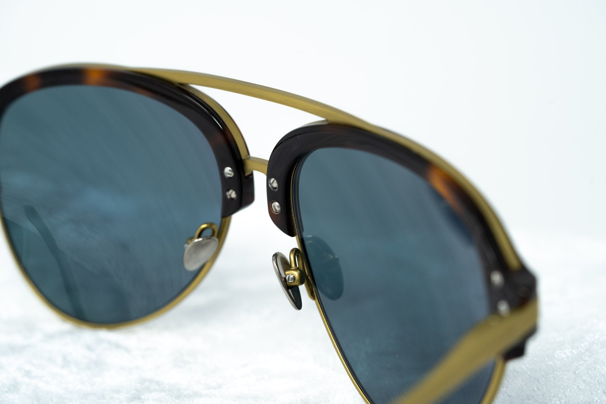 Kris Van Assche Sunglasses Bronze and Red Revo-GR8 Sunglasses