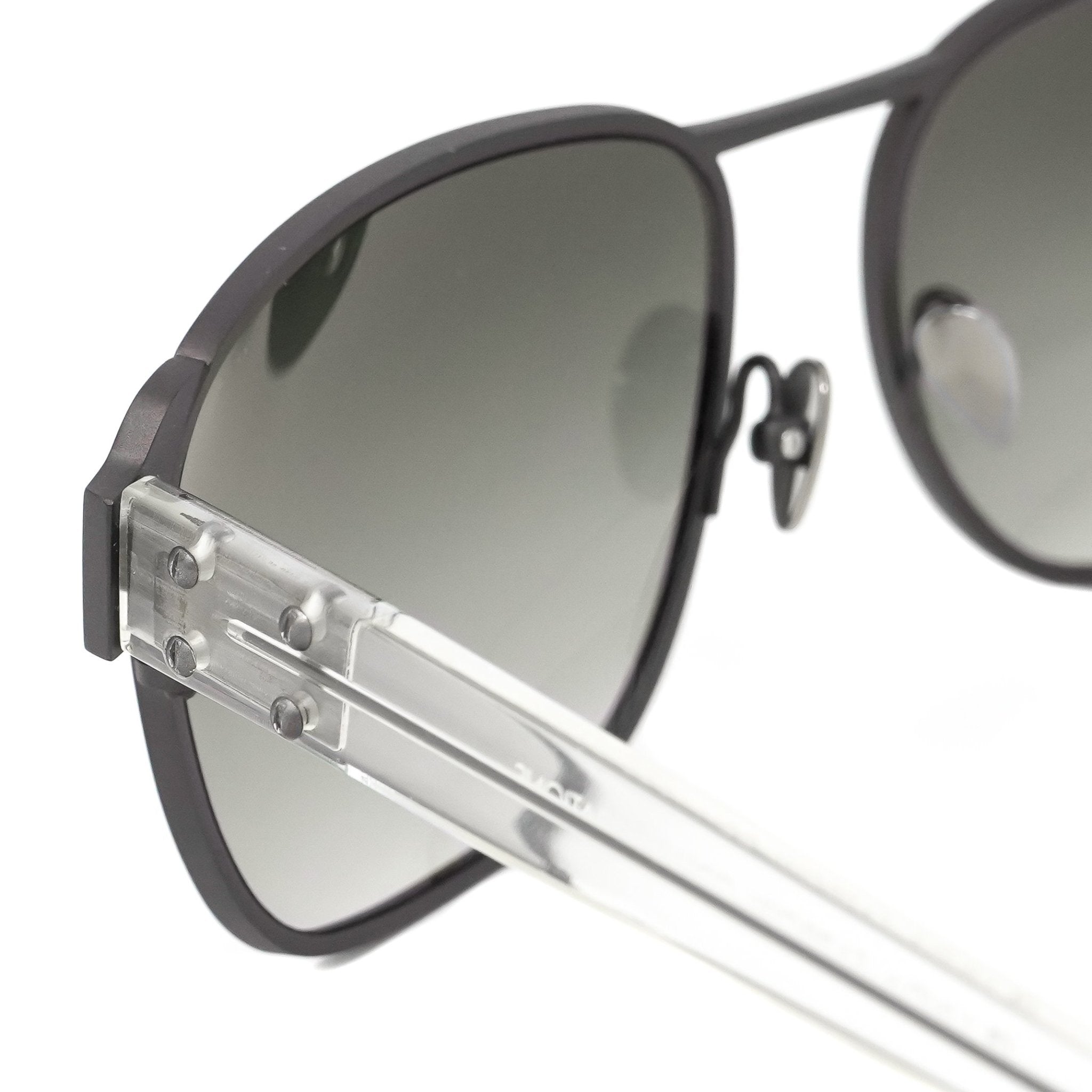 Kris Van Assche Sunglasses D-Frame Matt Brown and Grey-GR8 Sunglasses