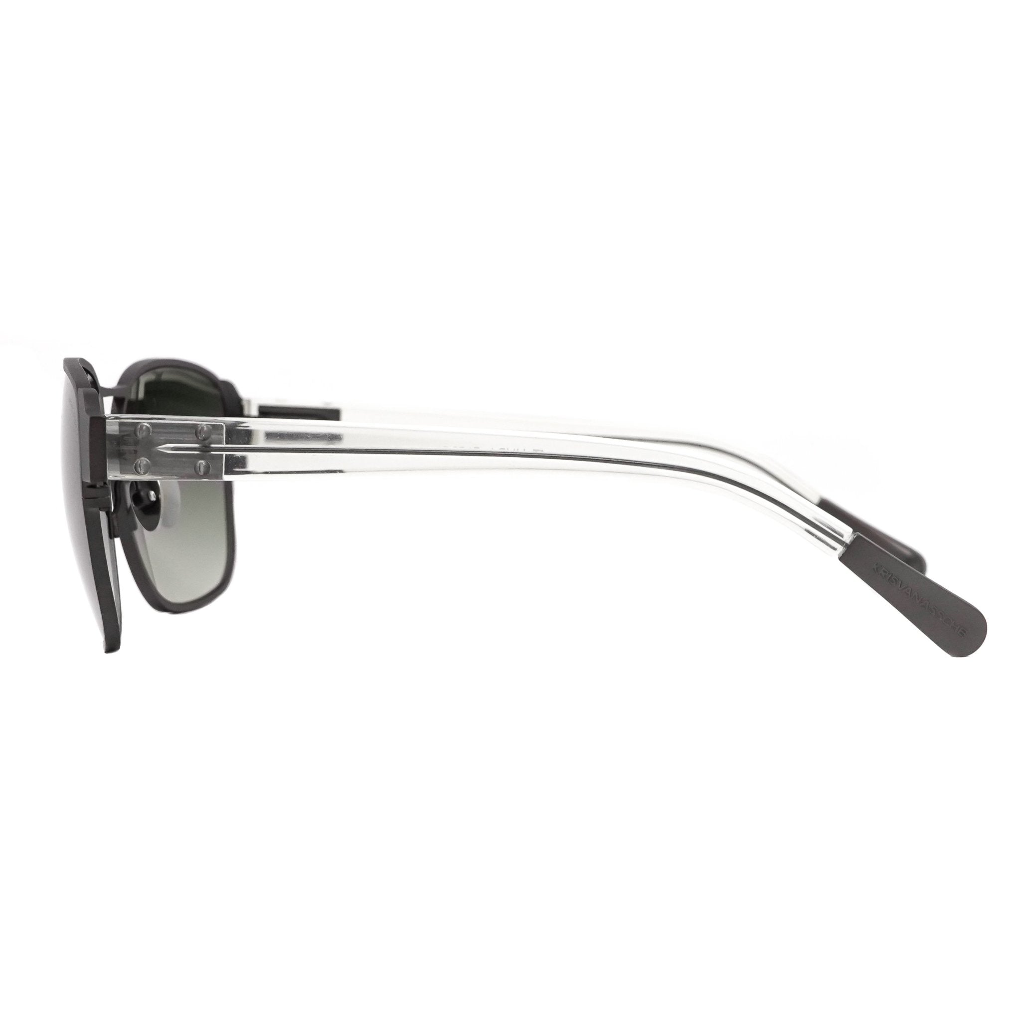 Kris Van Assche Sunglasses D-Frame Matt Brown and Grey-GR8 Sunglasses