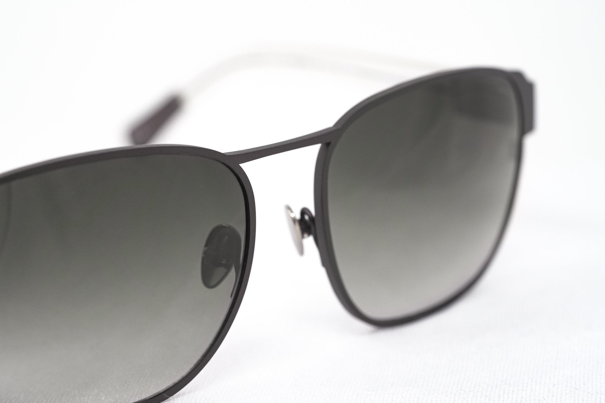 Kris Van Assche Sunglasses D-Frame Matt Brown and Grey-GR8 Sunglasses