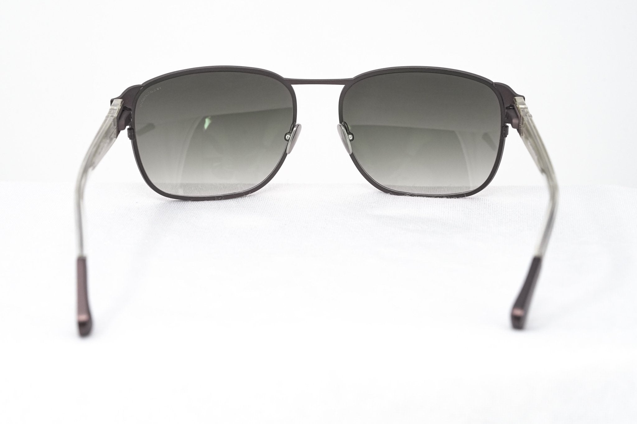 Kris Van Assche Sunglasses D-Frame Matt Brown and Grey-GR8 Sunglasses