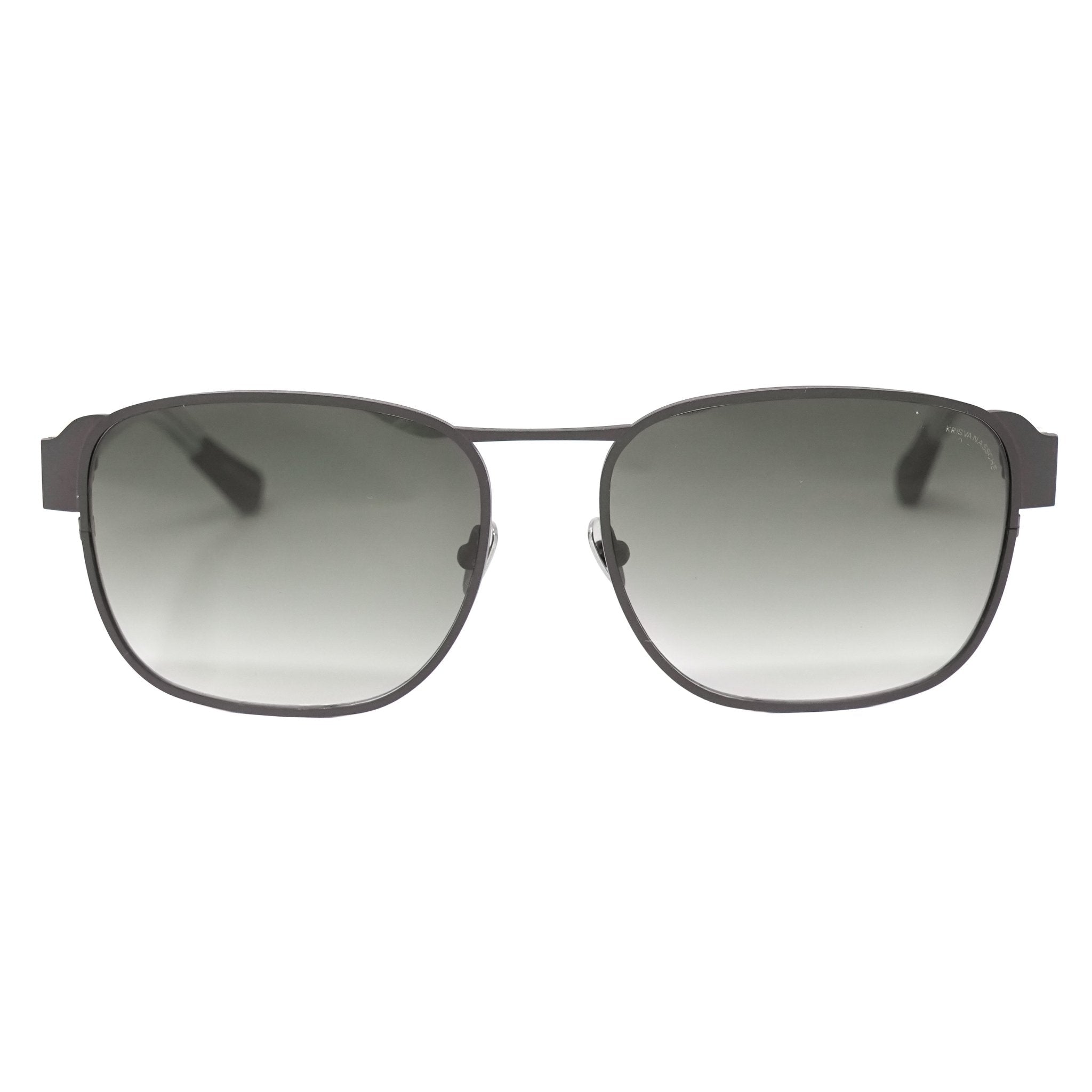 Kris Van Assche Sunglasses D-Frame Matt Brown and Grey-GR8 Sunglasses