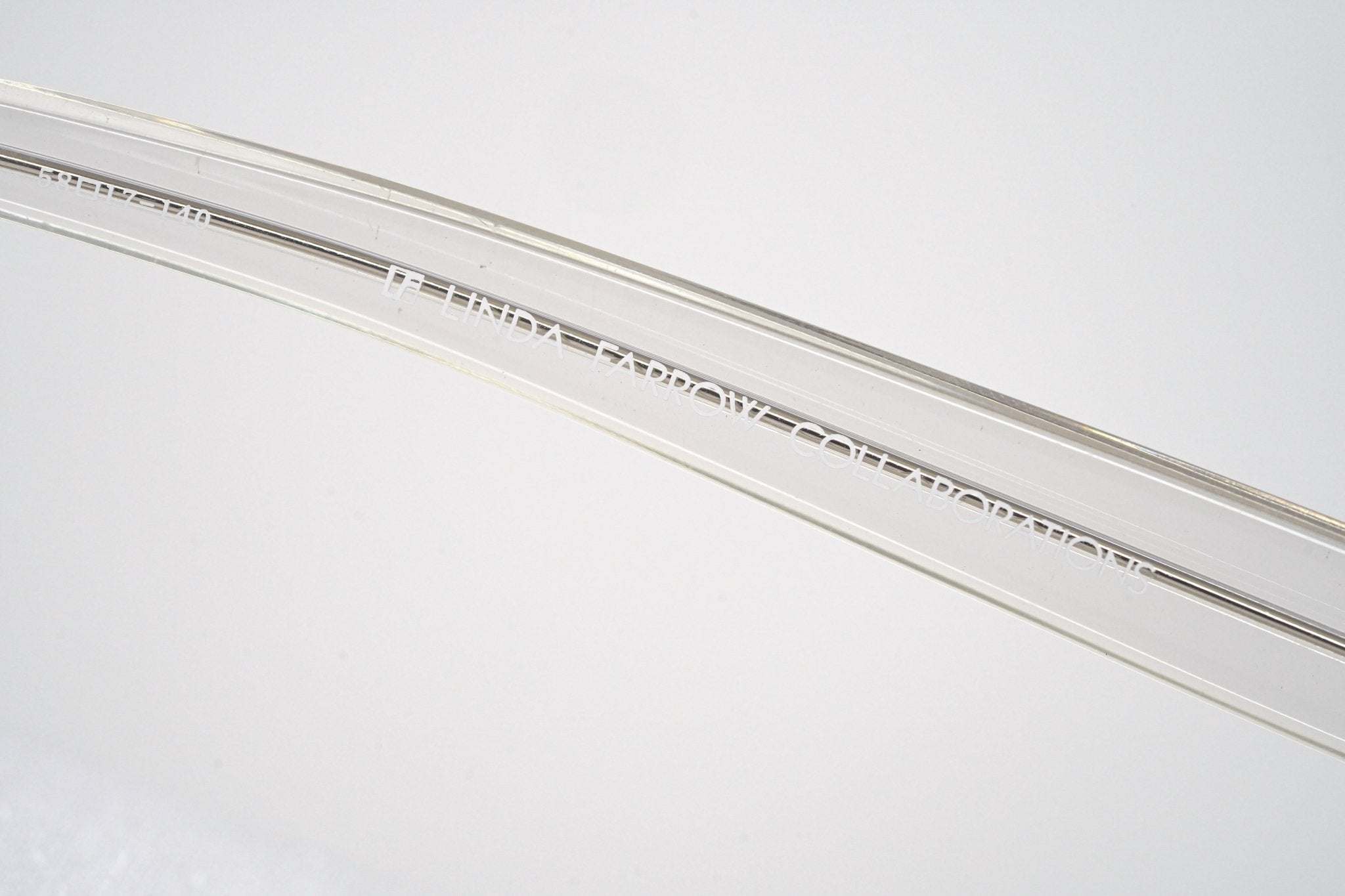 Kris Van Assche Sunglasses D-Frame Silver and Grey-GR8 Sunglasses