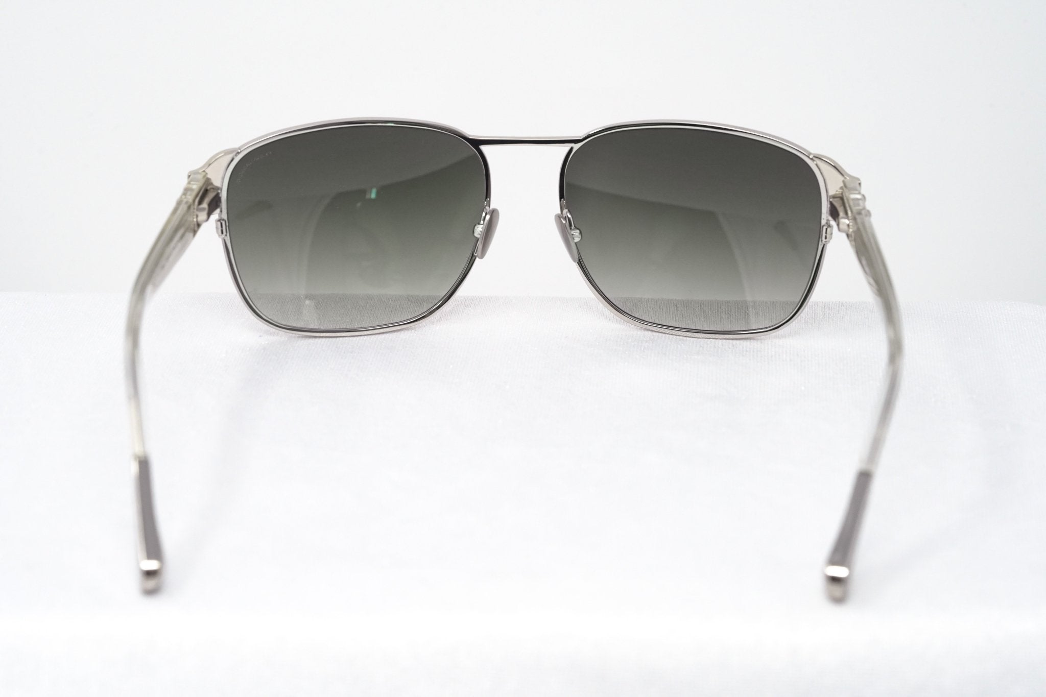 Kris Van Assche Sunglasses D-Frame Silver and Grey-GR8 Sunglasses