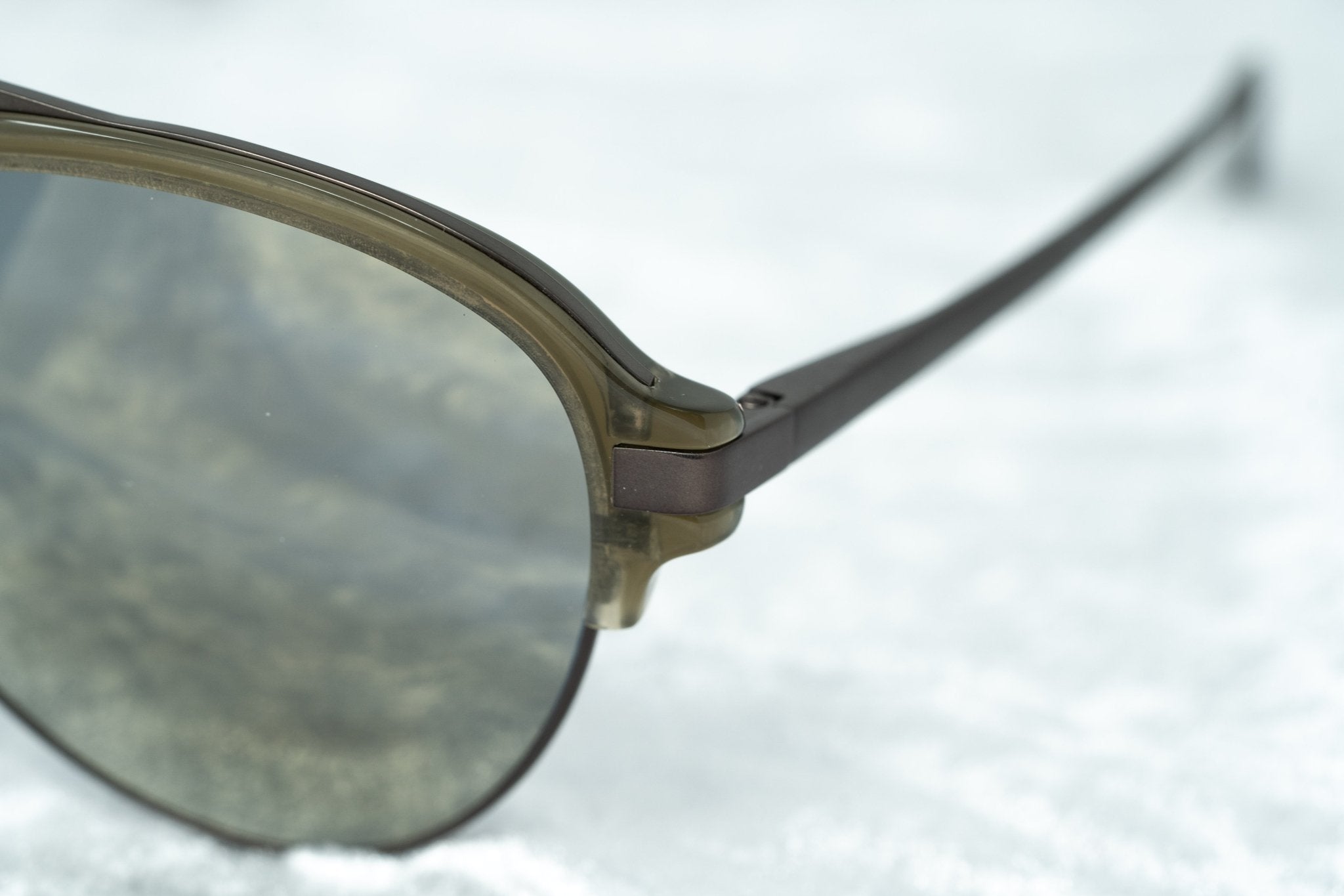 Kris Van Assche Sunglasses Grey and Gold-GR8 Sunglasses