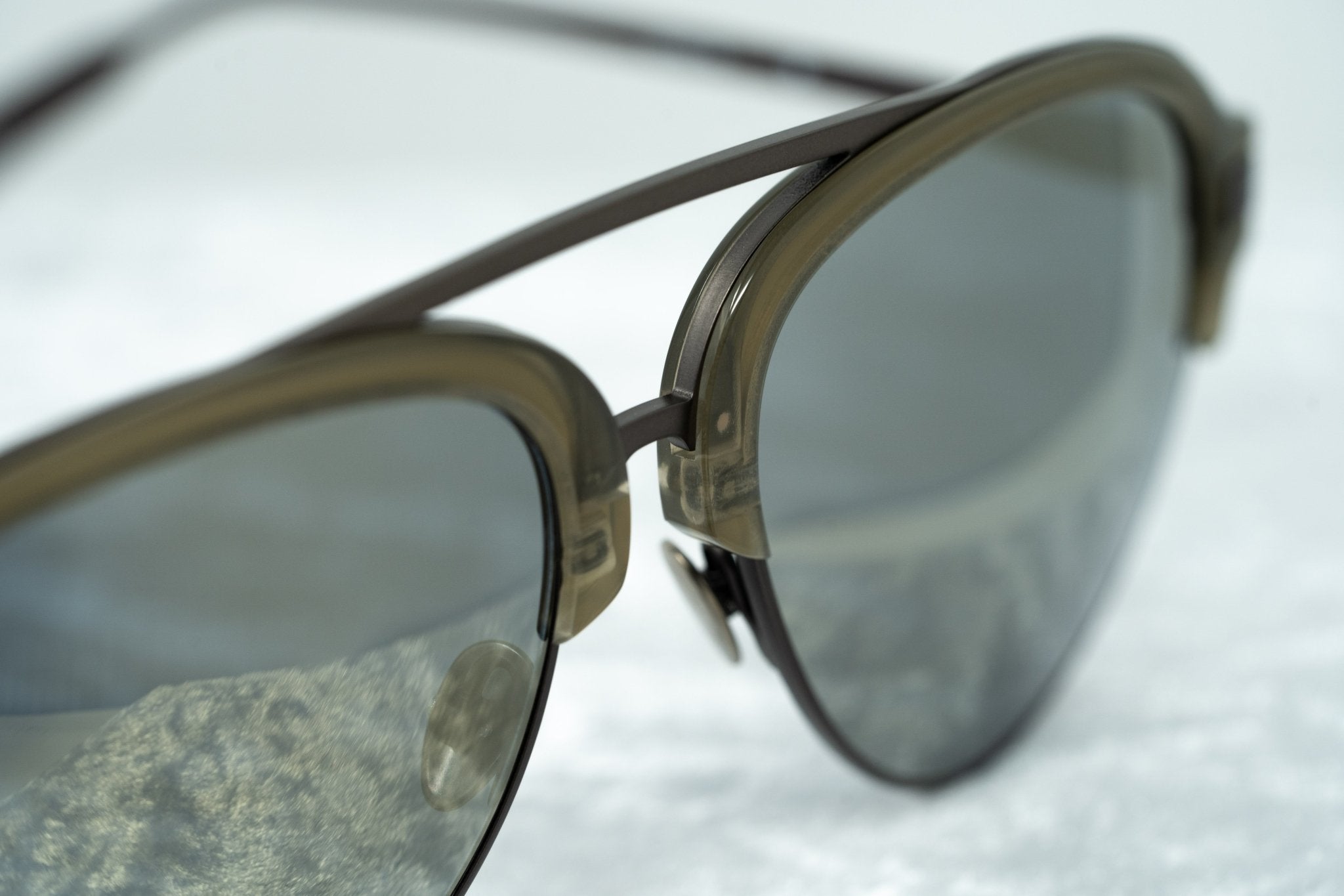 Kris Van Assche Sunglasses Grey and Gold-GR8 Sunglasses