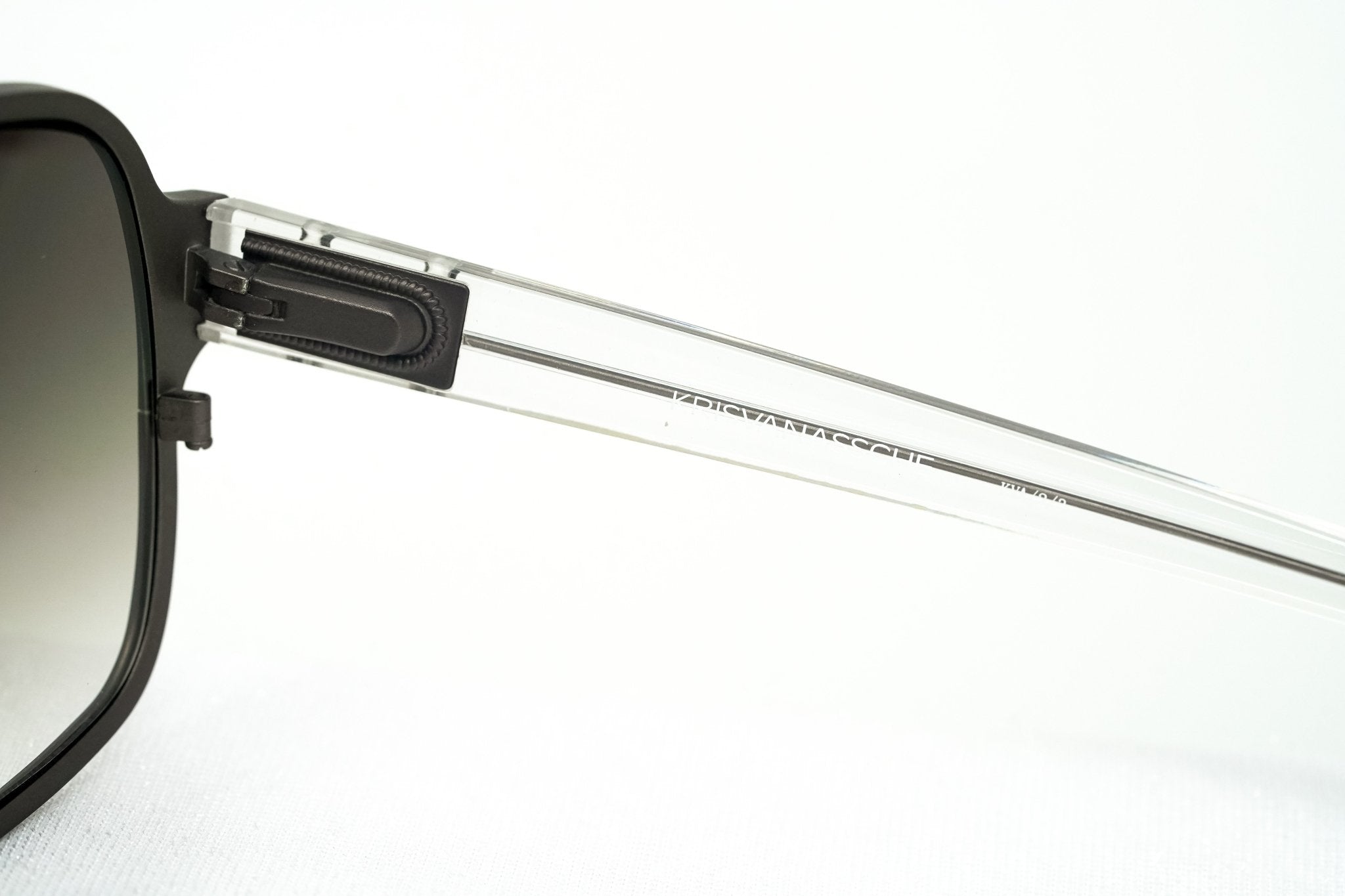 Kris Van Assche Sunglasses Rectangular Brown and Grey-GR8 Sunglasses