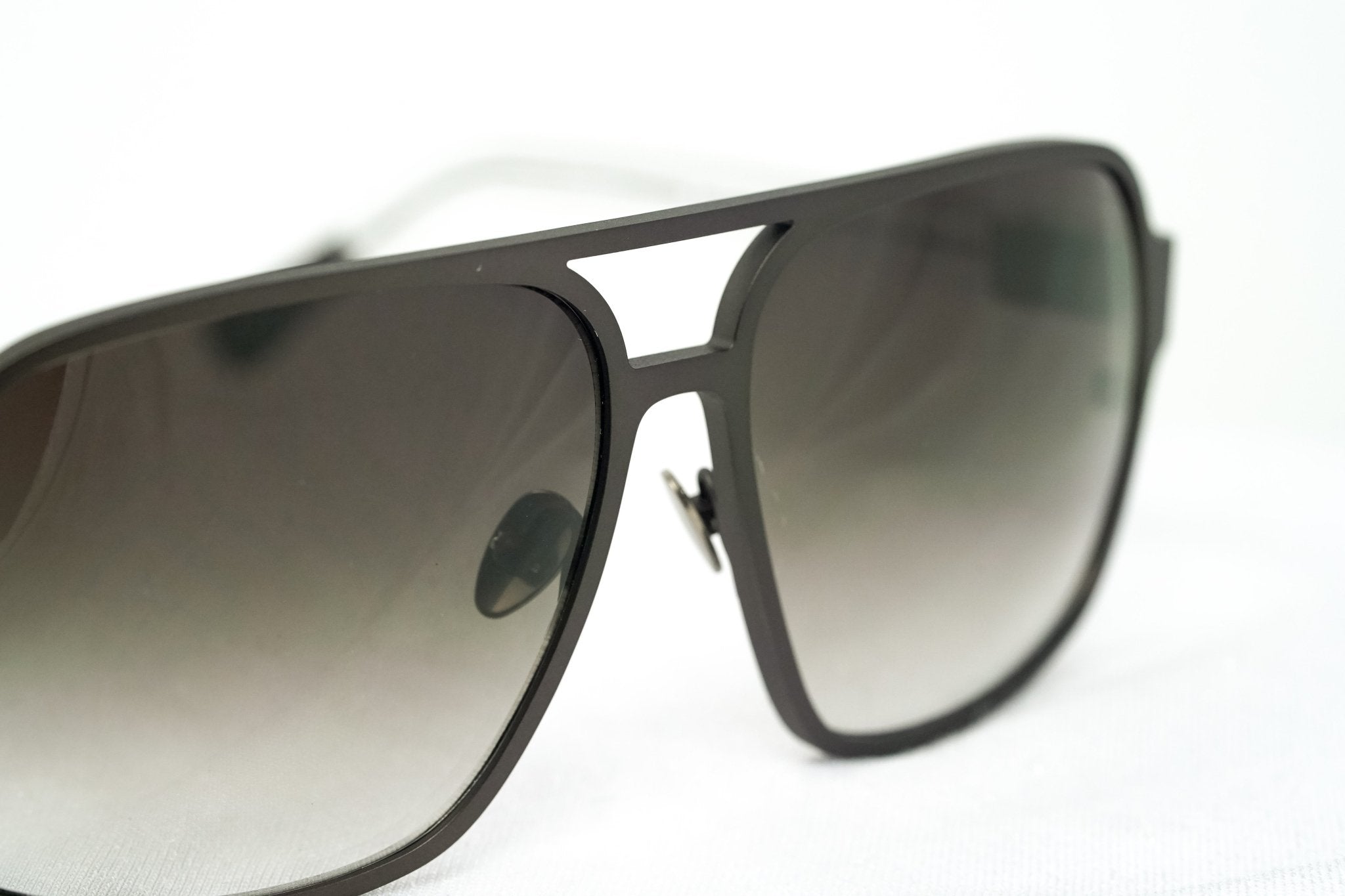 Kris Van Assche Sunglasses Rectangular Brown and Grey-GR8 Sunglasses