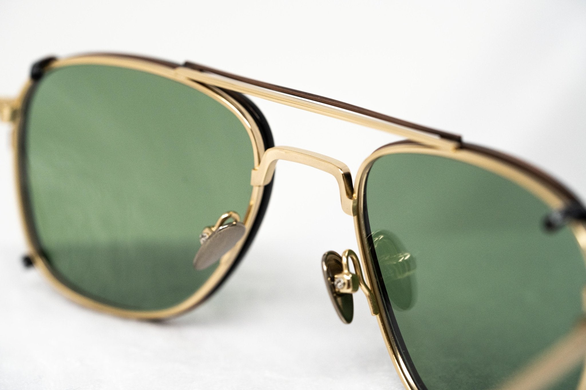 Kris Van Assche Sunglasses Rectangular Bronze and Green-GR8 Sunglasses