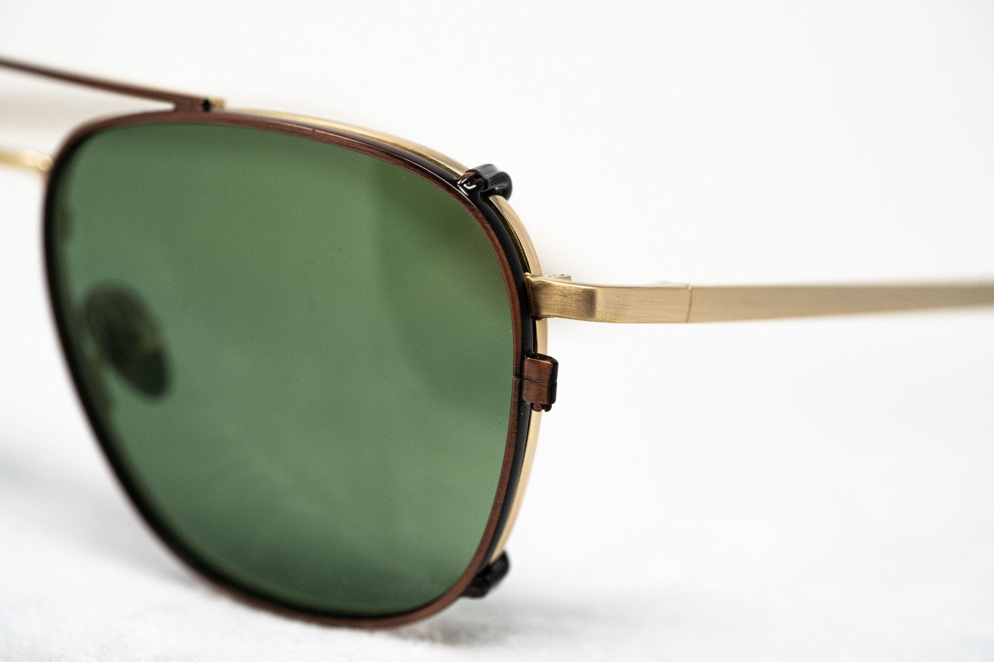 Kris Van Assche Sunglasses Rectangular Bronze and Green-GR8 Sunglasses
