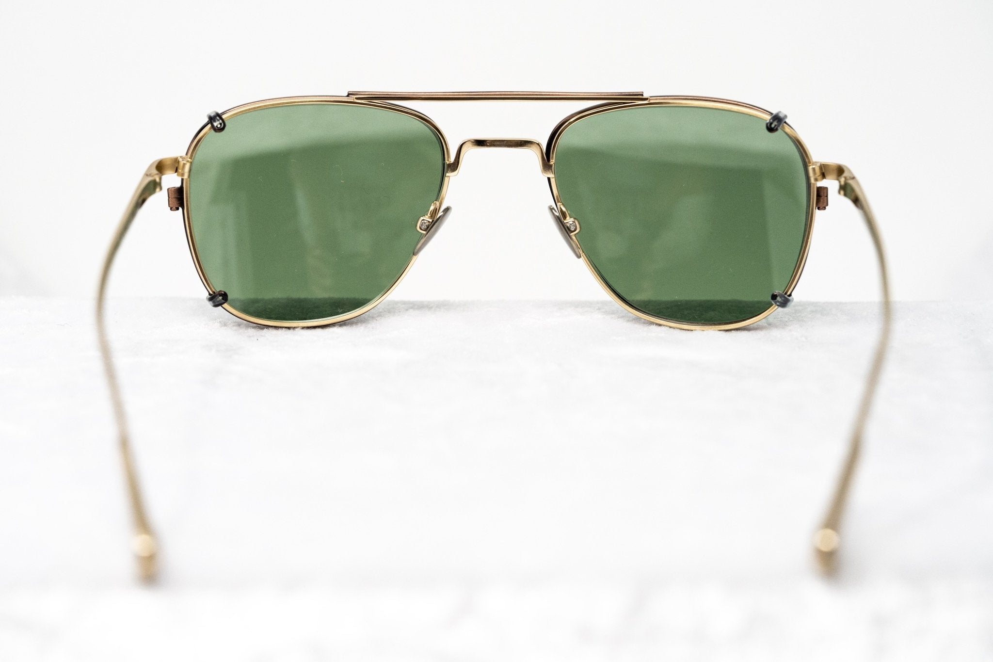 Kris Van Assche Sunglasses Rectangular Bronze and Green-GR8 Sunglasses