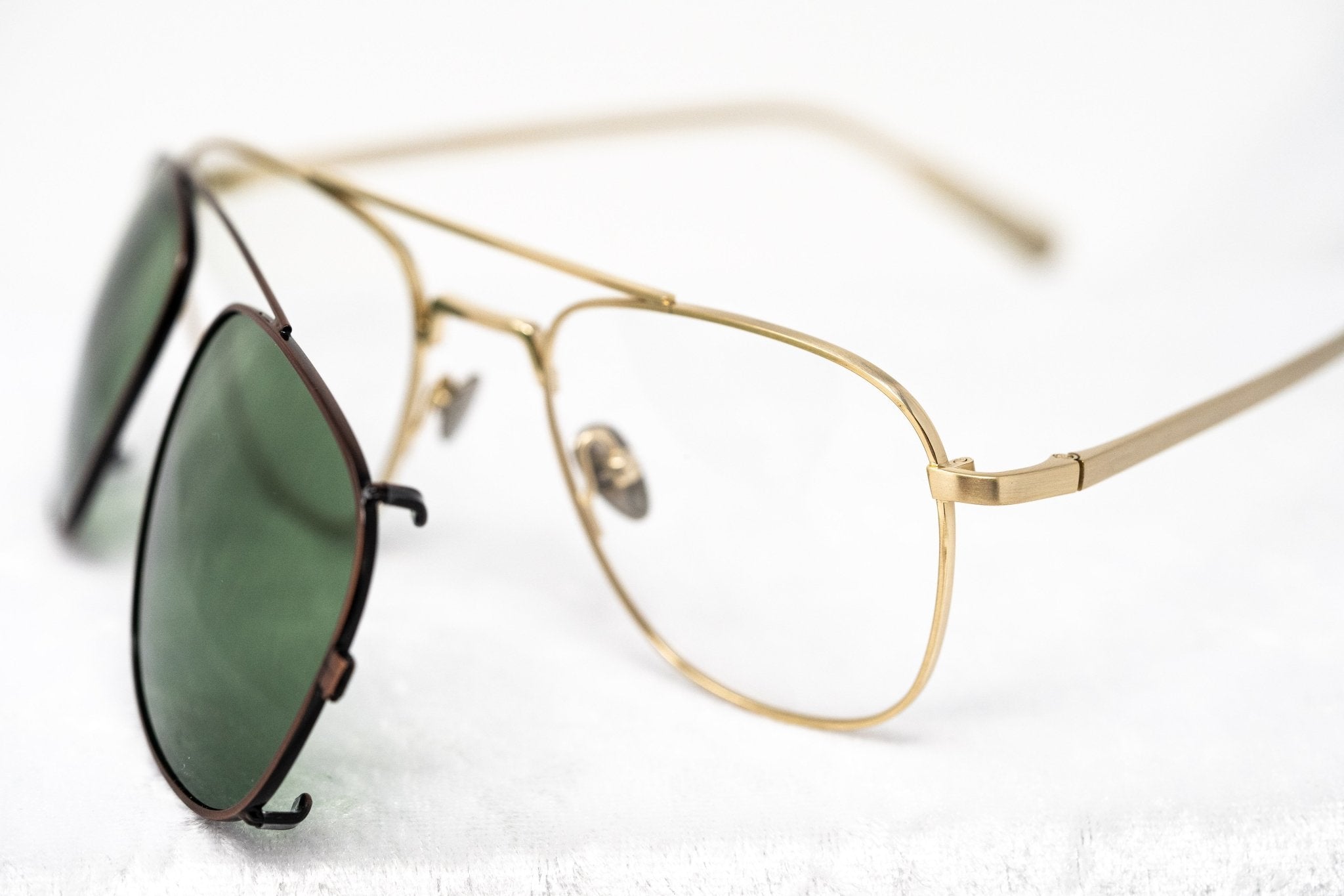 Kris Van Assche Sunglasses Rectangular Bronze and Green-GR8 Sunglasses