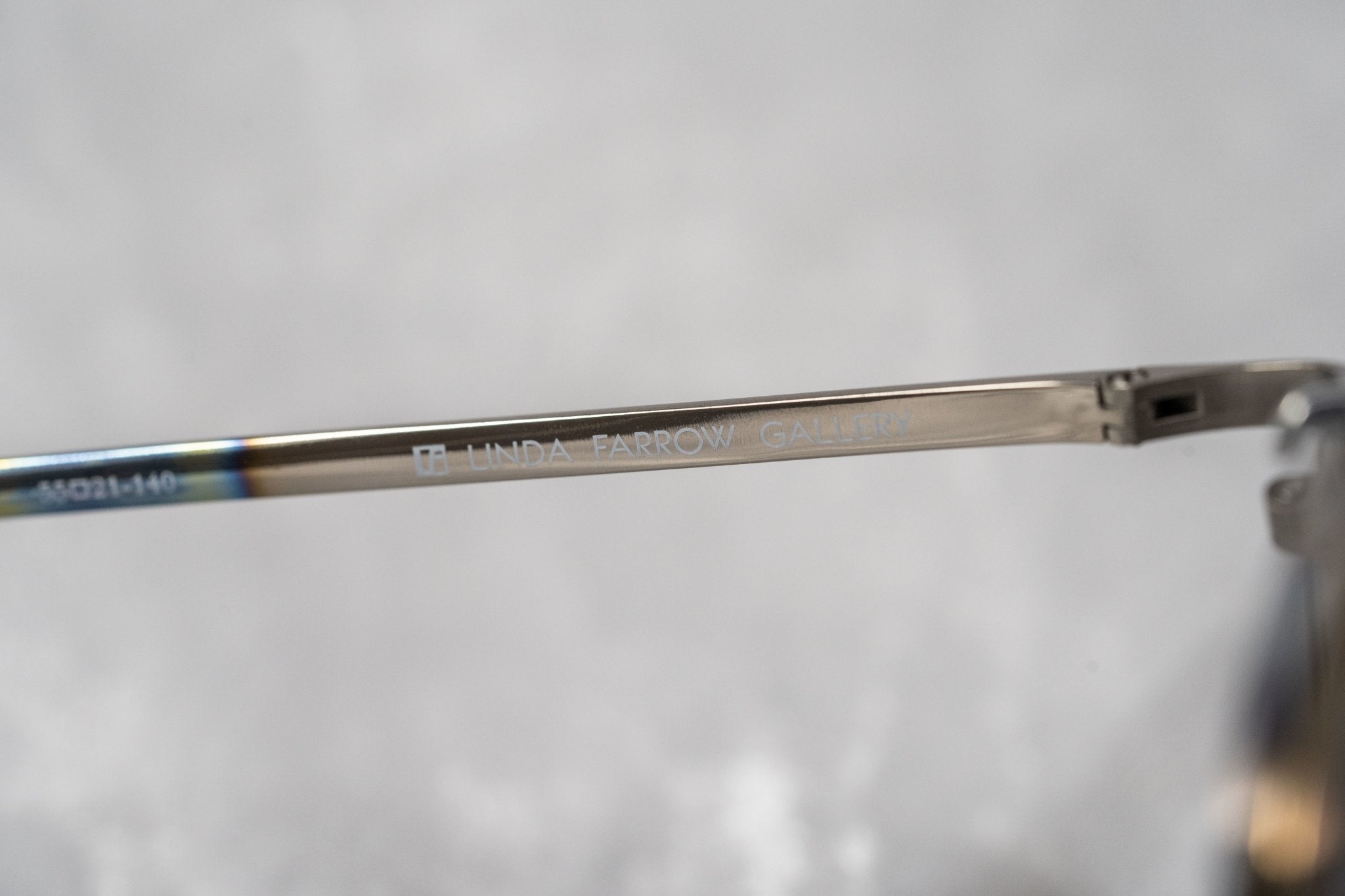 Kris Van Assche Sunglasses Round Burnt Silver and Grey Graduated-GR8 Sunglasses