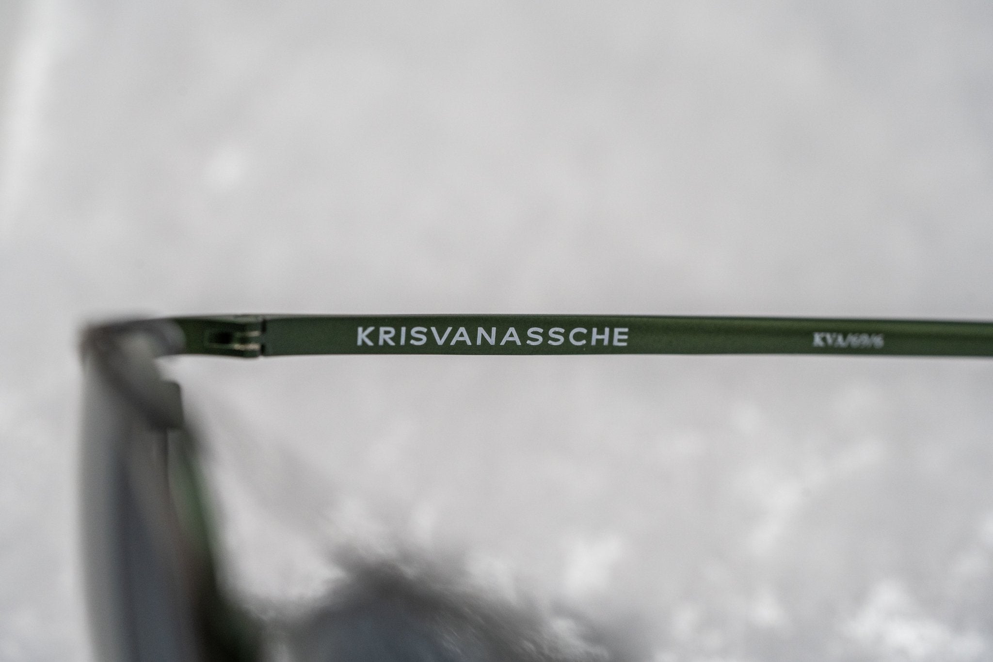 Kris Van Assche Sunglasses Round Green and Flash-GR8 Sunglasses