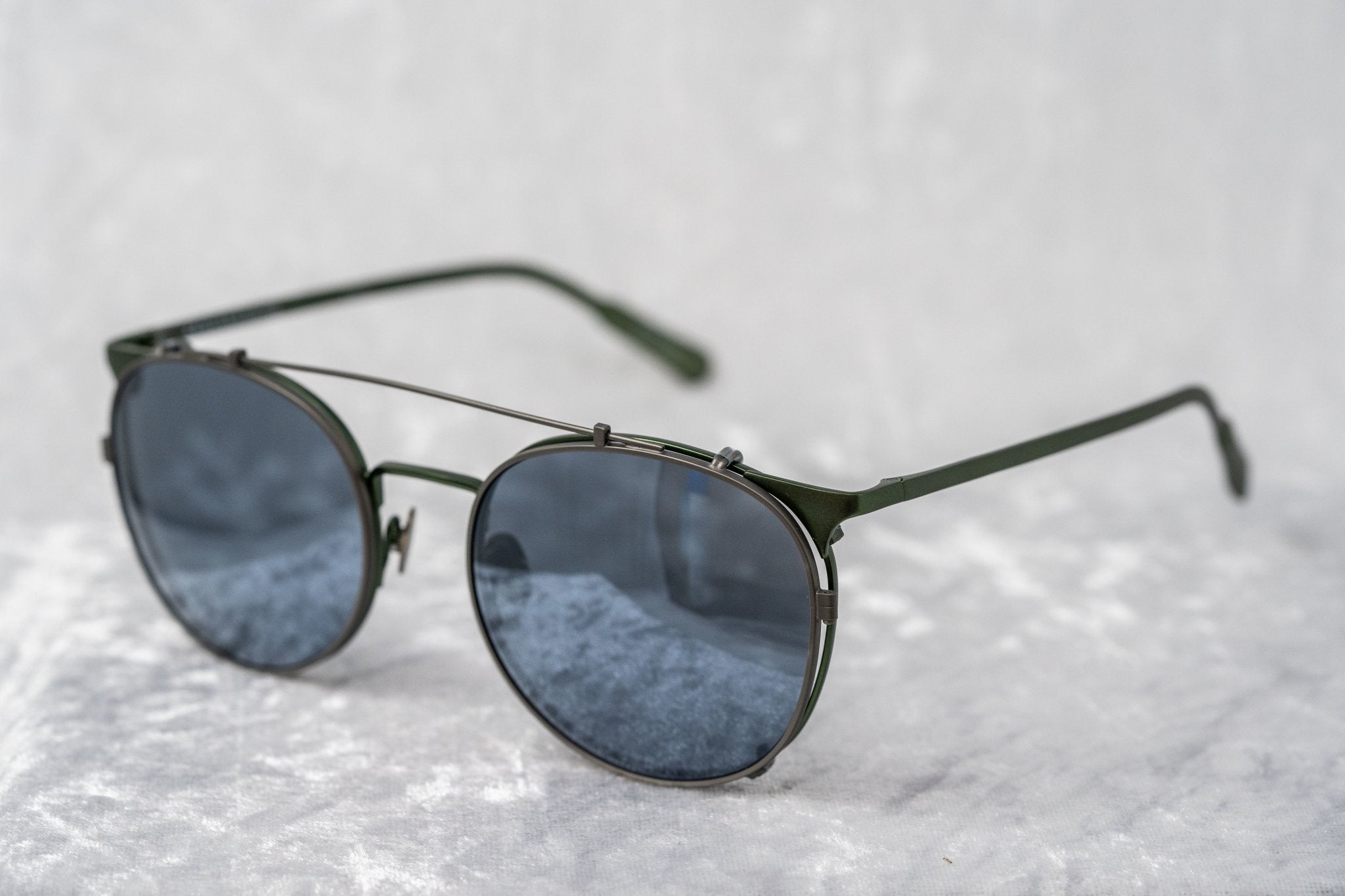 Kris Van Assche Sunglasses Round Green and Flash-GR8 Sunglasses