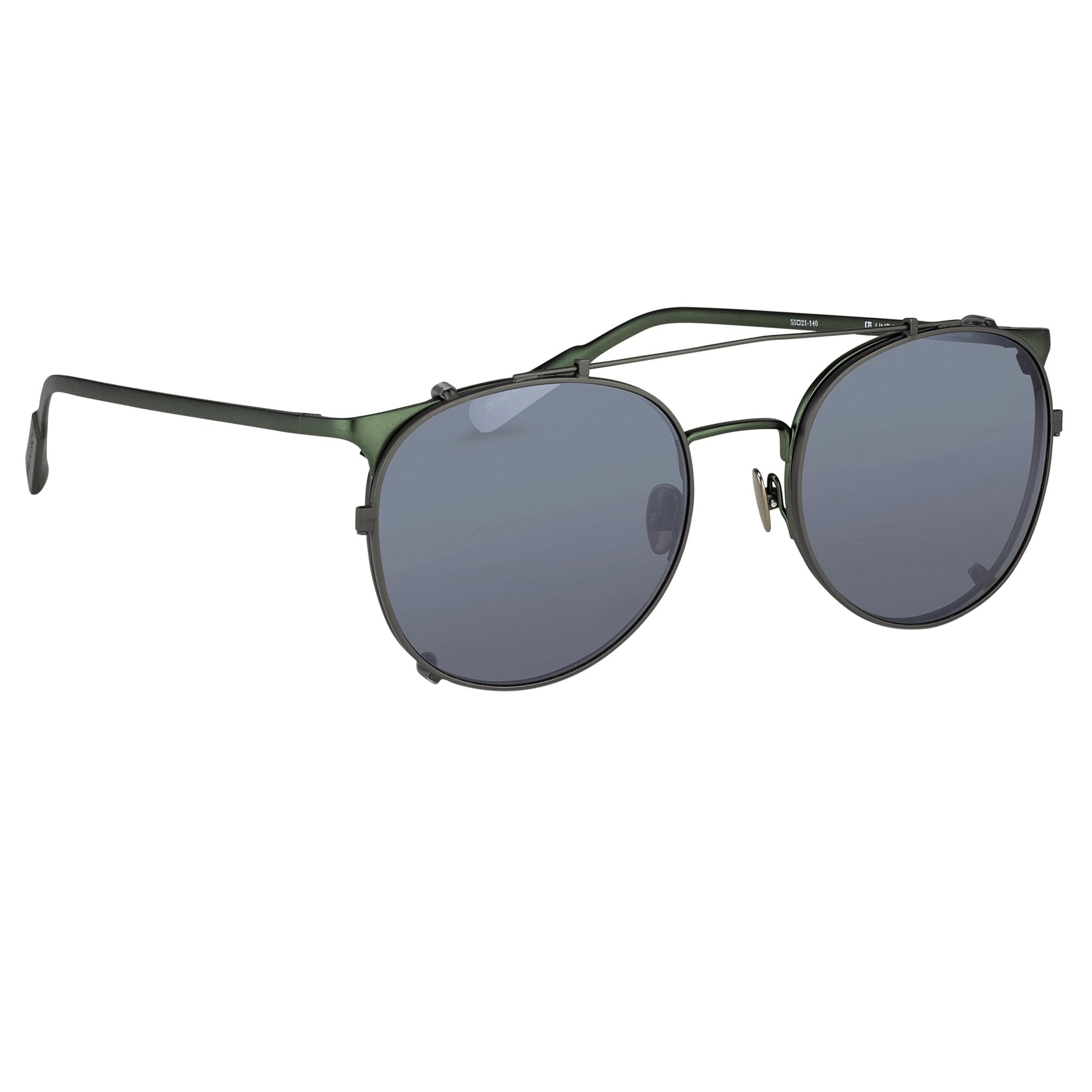 Kris Van Assche Sunglasses Round Green and Flash-GR8 Sunglasses