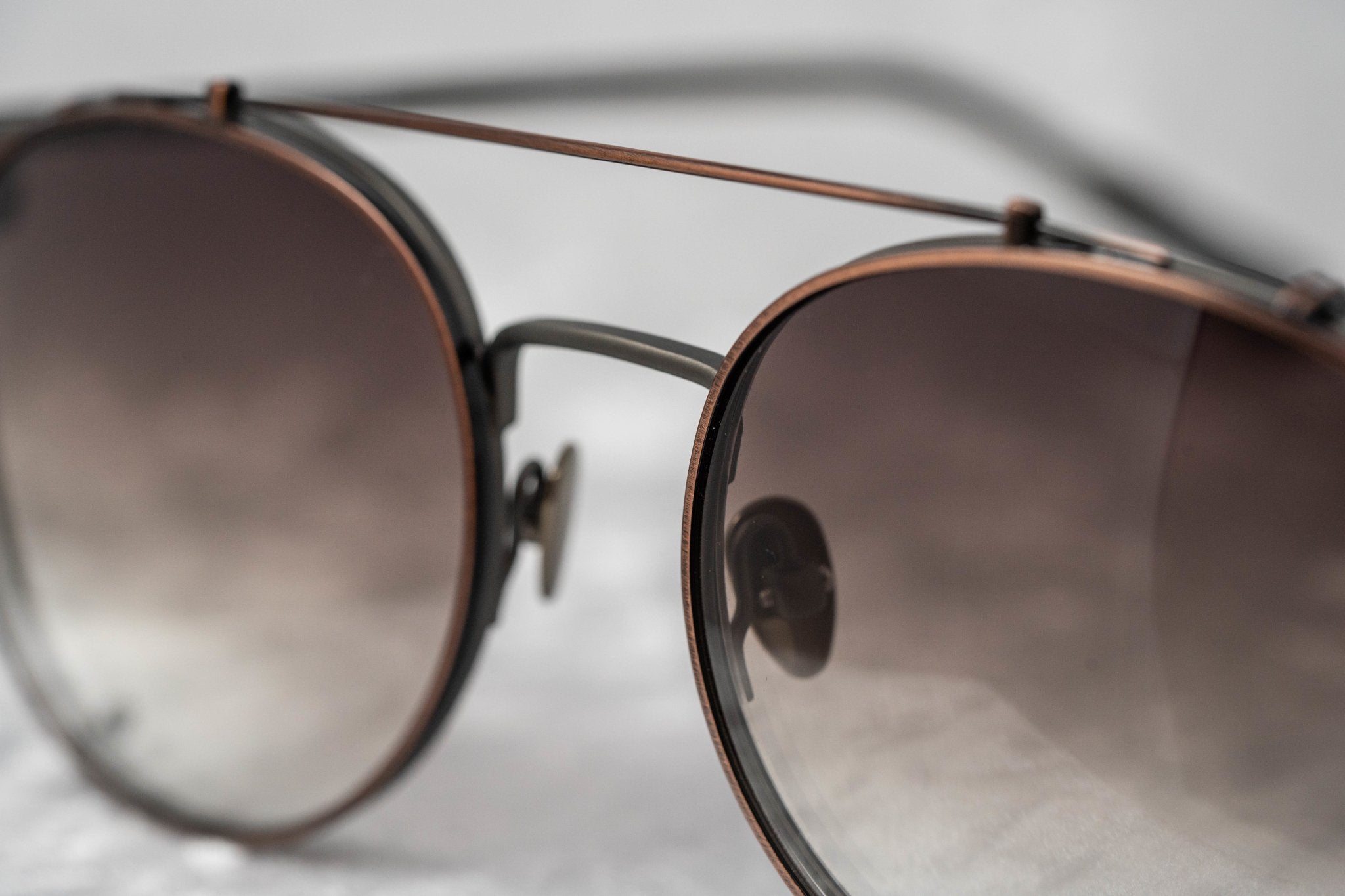 Kris Van Assche Sunglasses Round Bronze and Grey-GR8 Sunglasses
