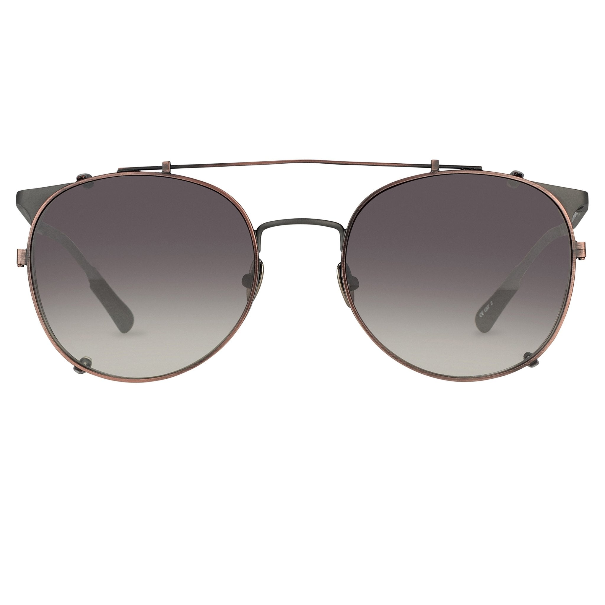 Kris Van Assche Sunglasses Round Bronze and Grey-GR8 Sunglasses