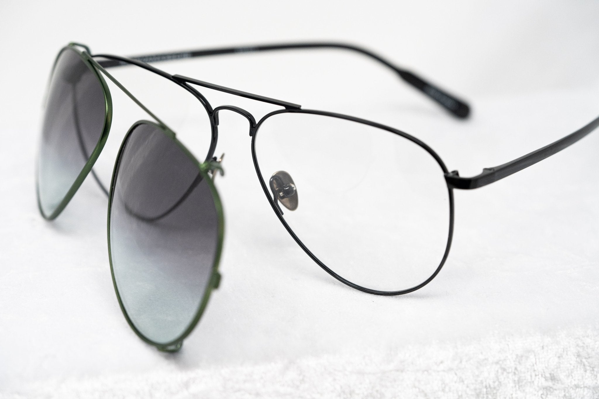 Kris Van Assche Sunglasses Green and Grey-GR8 Sunglasses