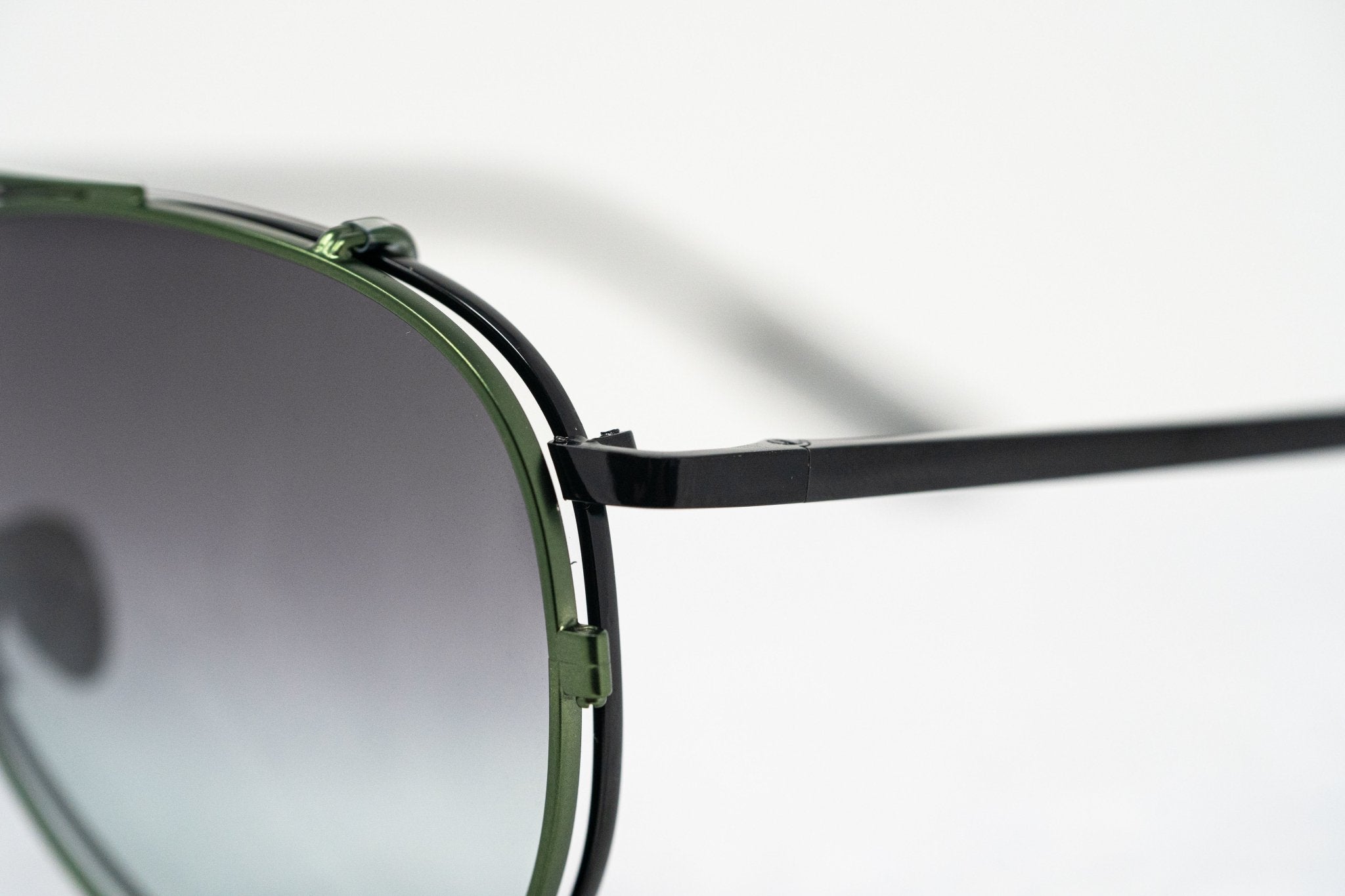 Kris Van Assche Sunglasses Green and Grey-GR8 Sunglasses