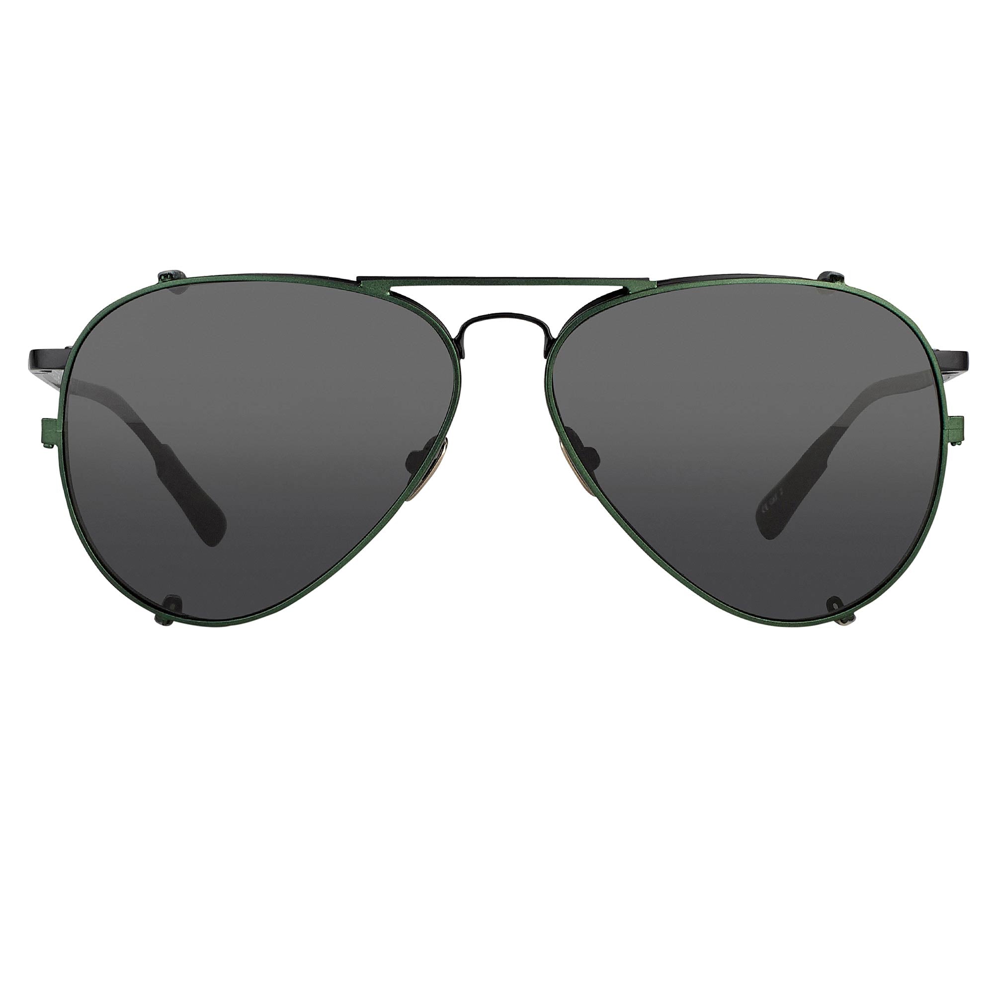 Kris Van Assche Sunglasses Green and Grey-GR8 Sunglasses